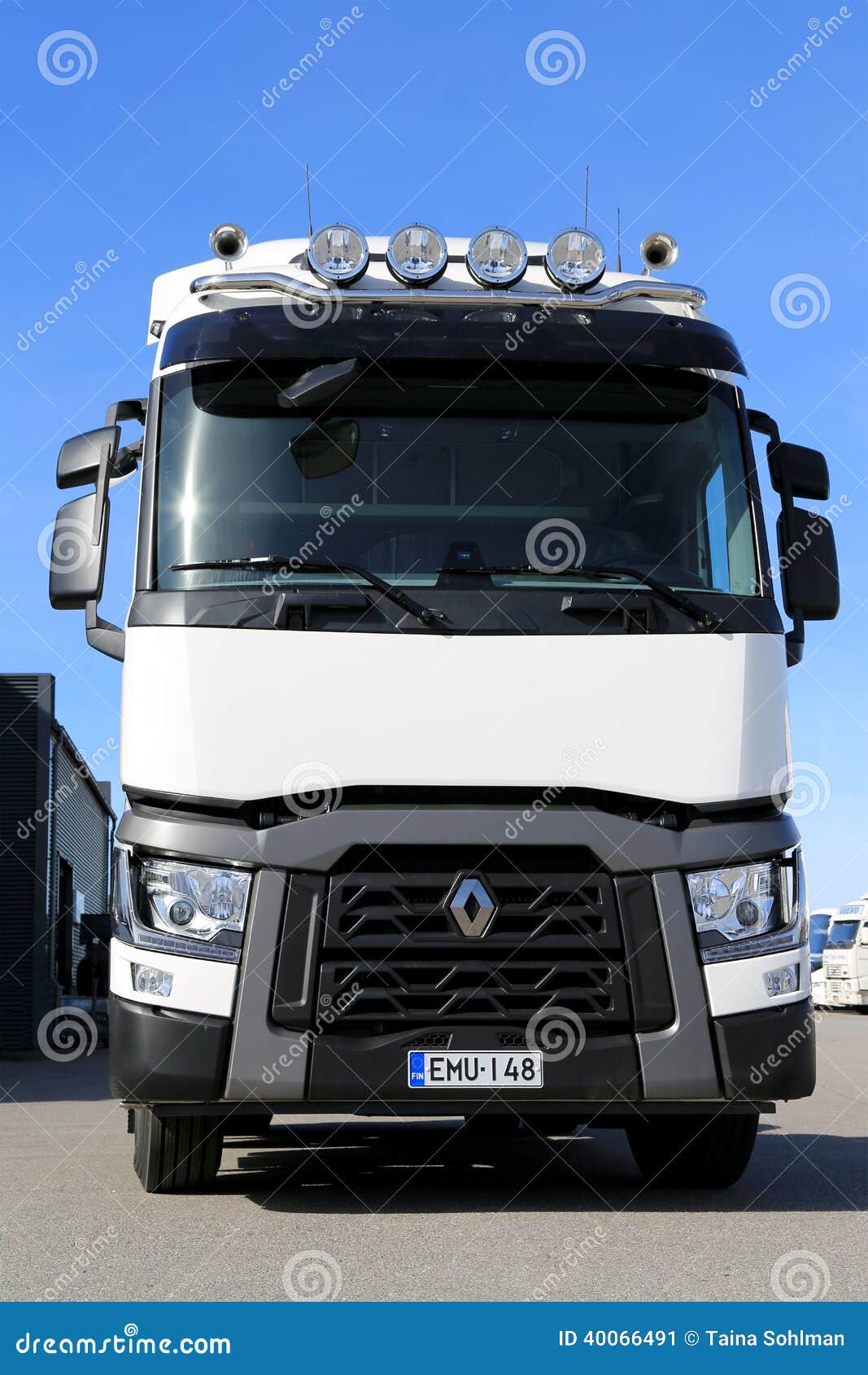 Renault T-Range Truck for Long Haul Editorial Photo - Image of