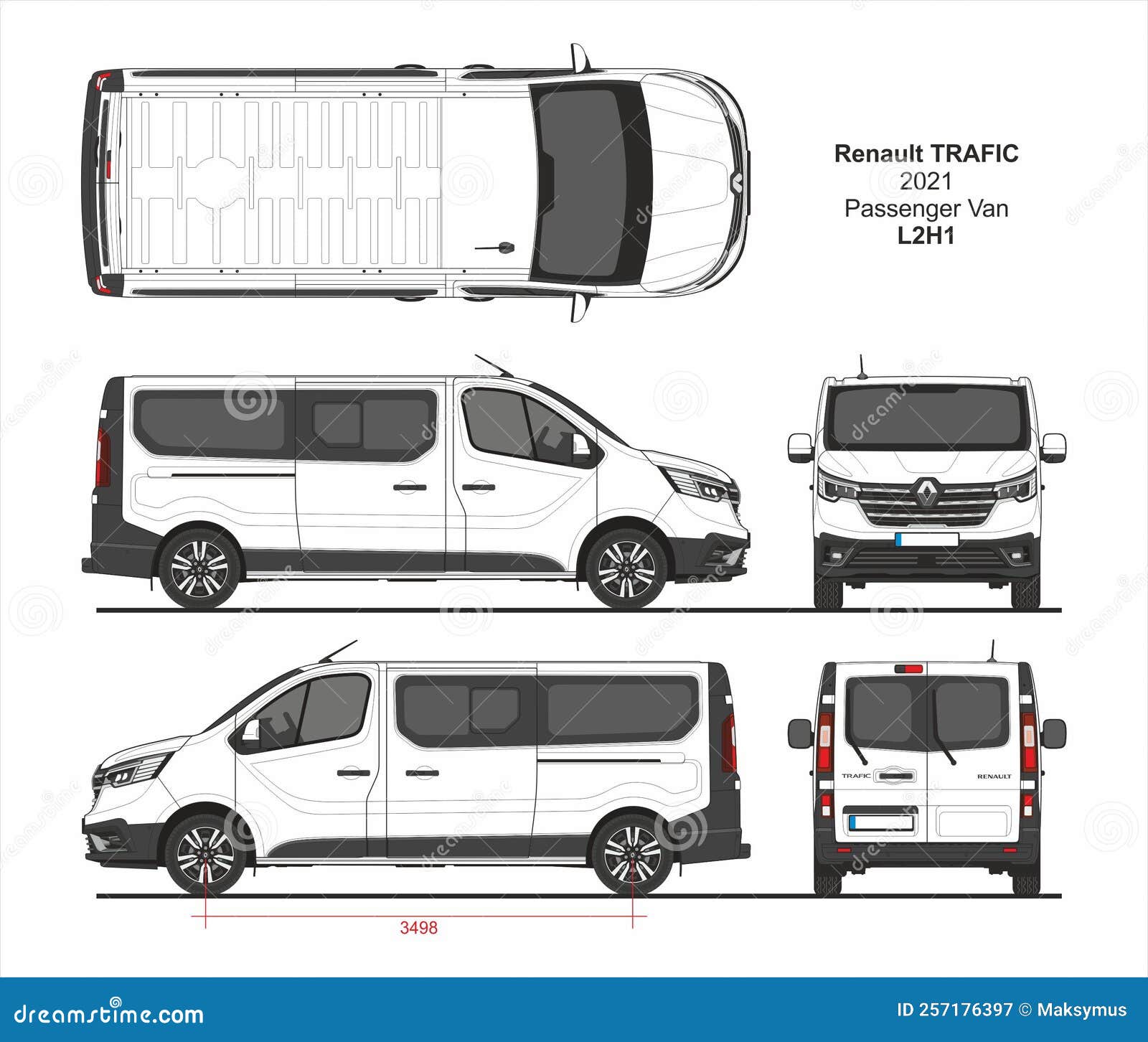 Vitre Renault TRAFIC 3 passager