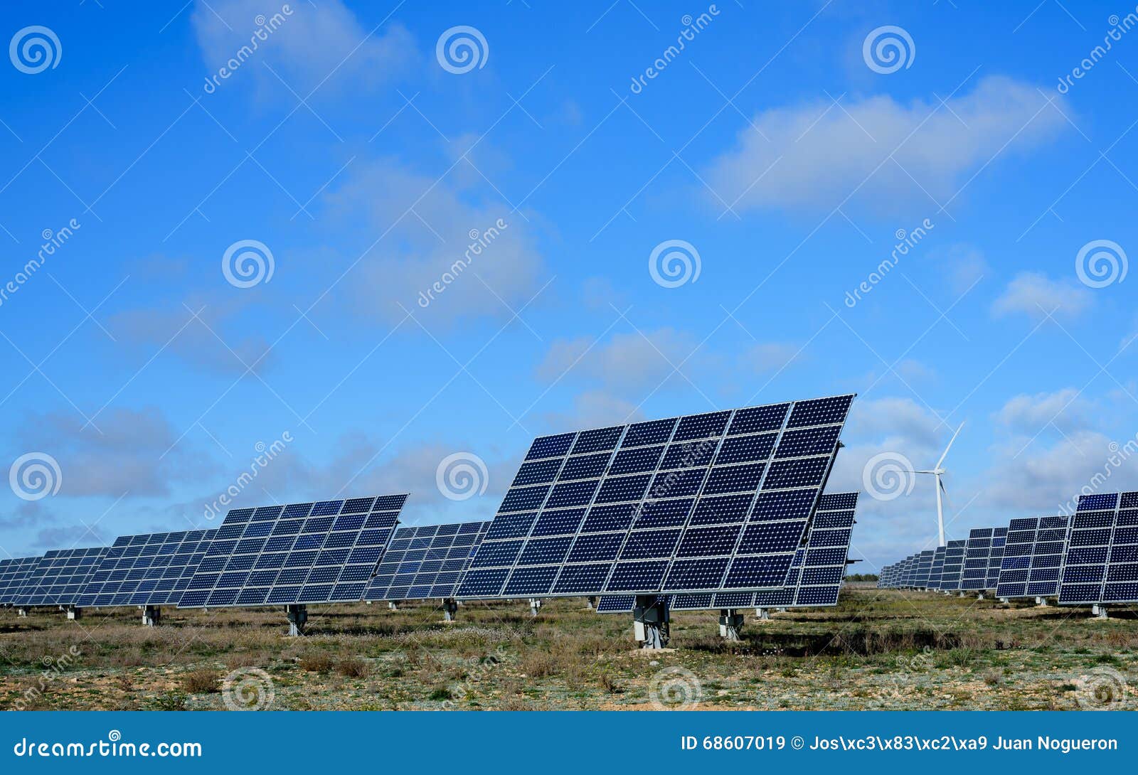 renewable energies at sunset iv