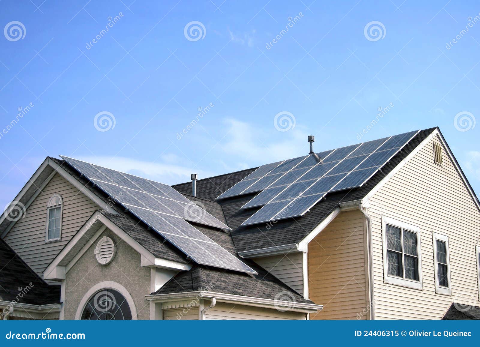 Solar panel: clean energy for your home Solar panel: clean energy for your home