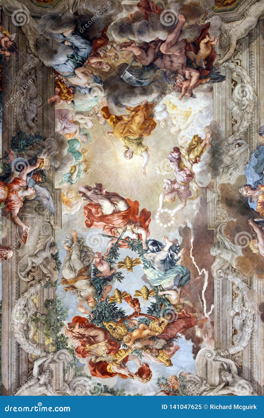 rennaissance religious italian ceiling frescos