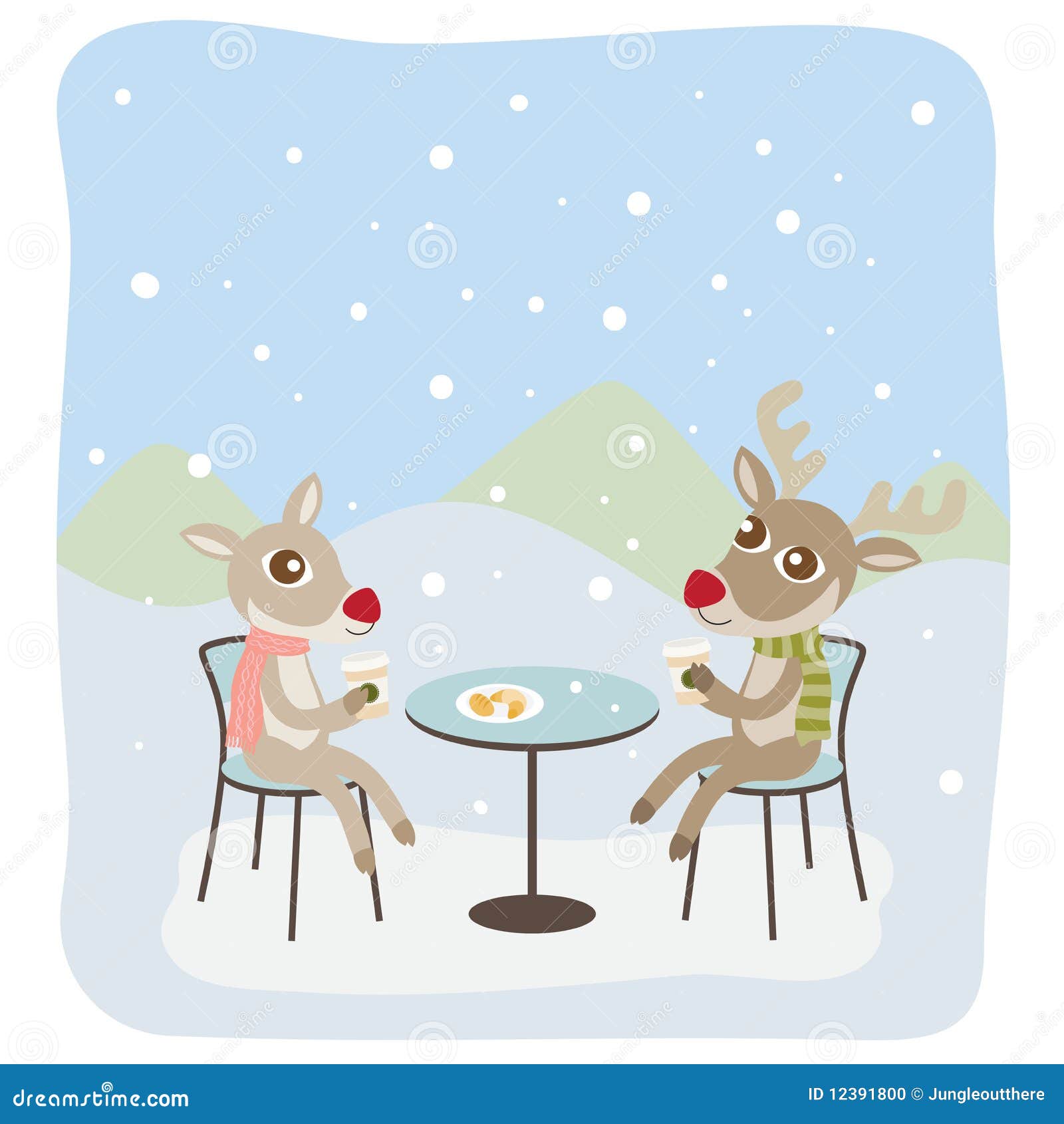 Lista 101+ Foto Que Comen Los Renos De Santa Cena Hermosa