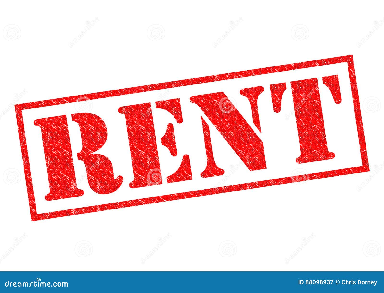 RENT Rubber Stamp stock illustration. Illustration of flats 88098937