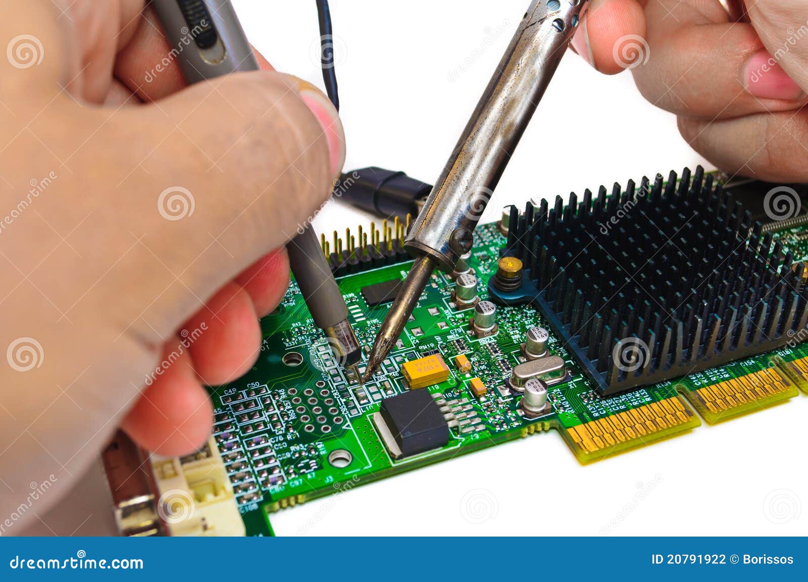 Repair and Diagnostic Electronics Stock Photo Image of digital