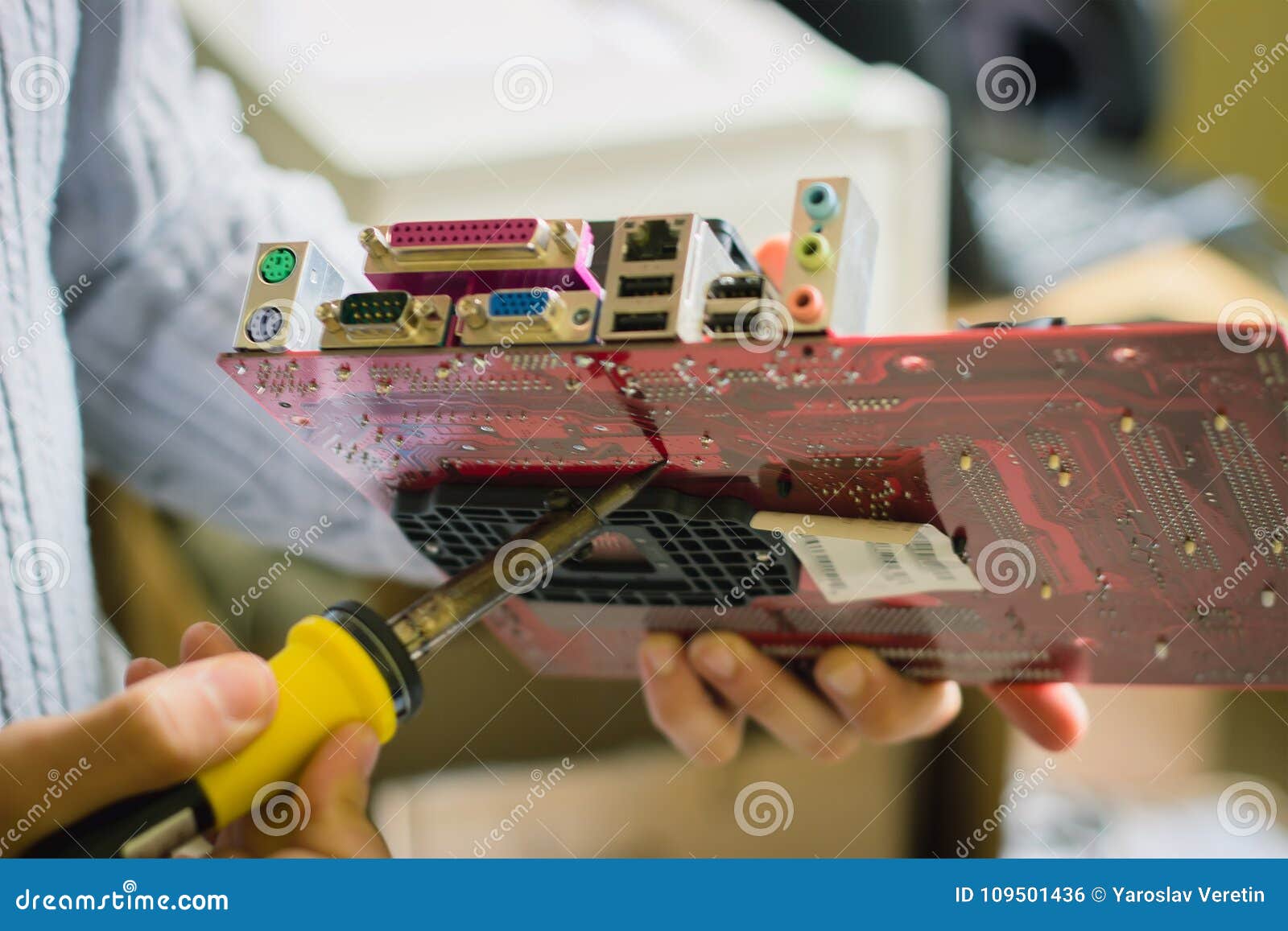 Repair of Electronic Devices Stock Photo Circuit Diagram