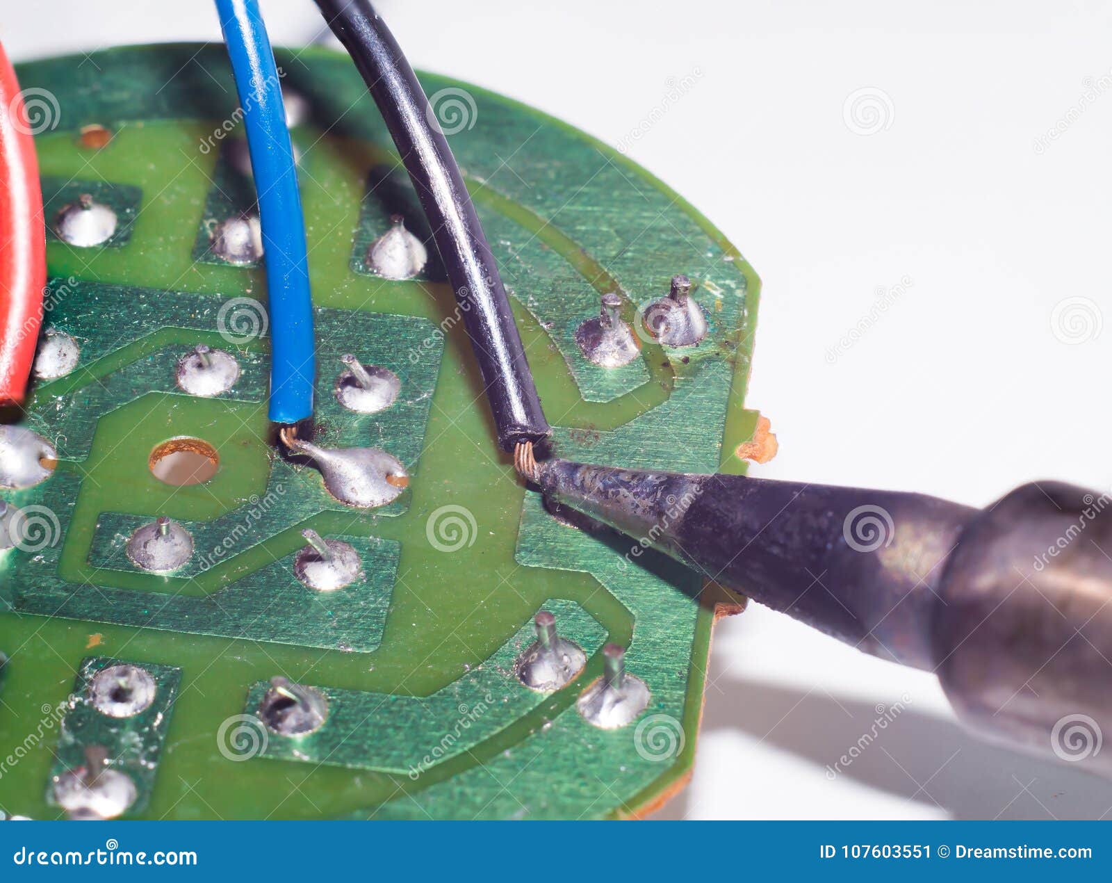 Repair of Electronic Devices Stock Image Circuit Diagram