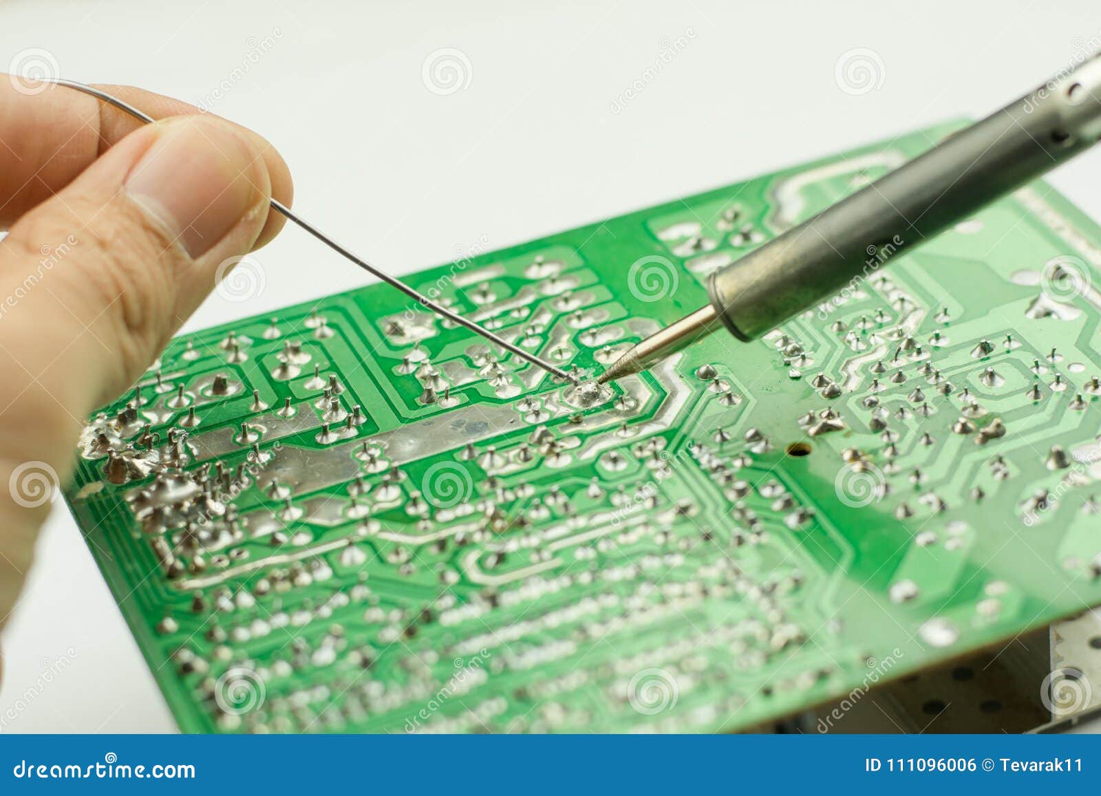 Repair of Electronic Devices, Tin Soldering Parts Stock Photo Image of computer, service