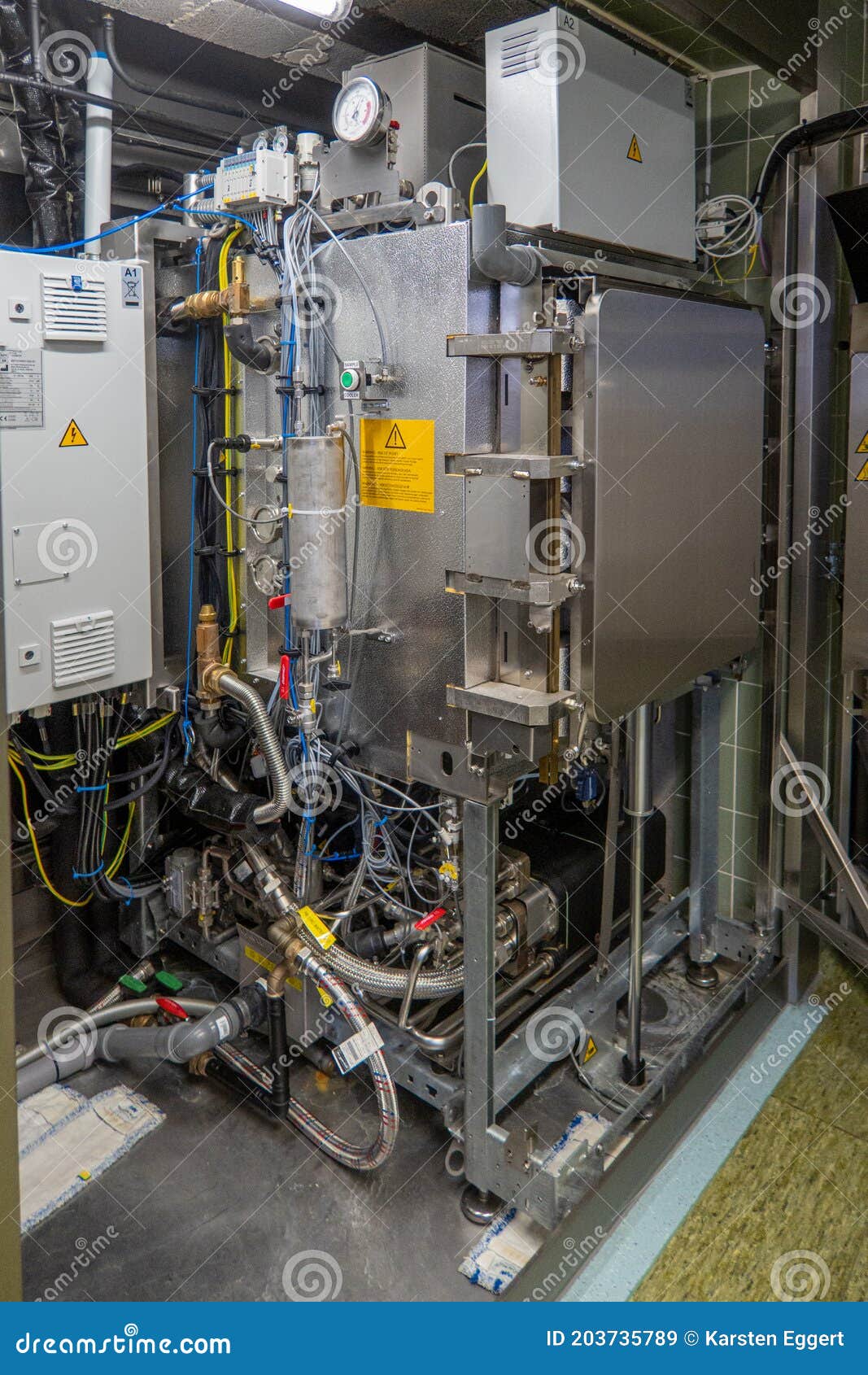 During Repair You Can Look into the Interior of a Steam Sterilizer