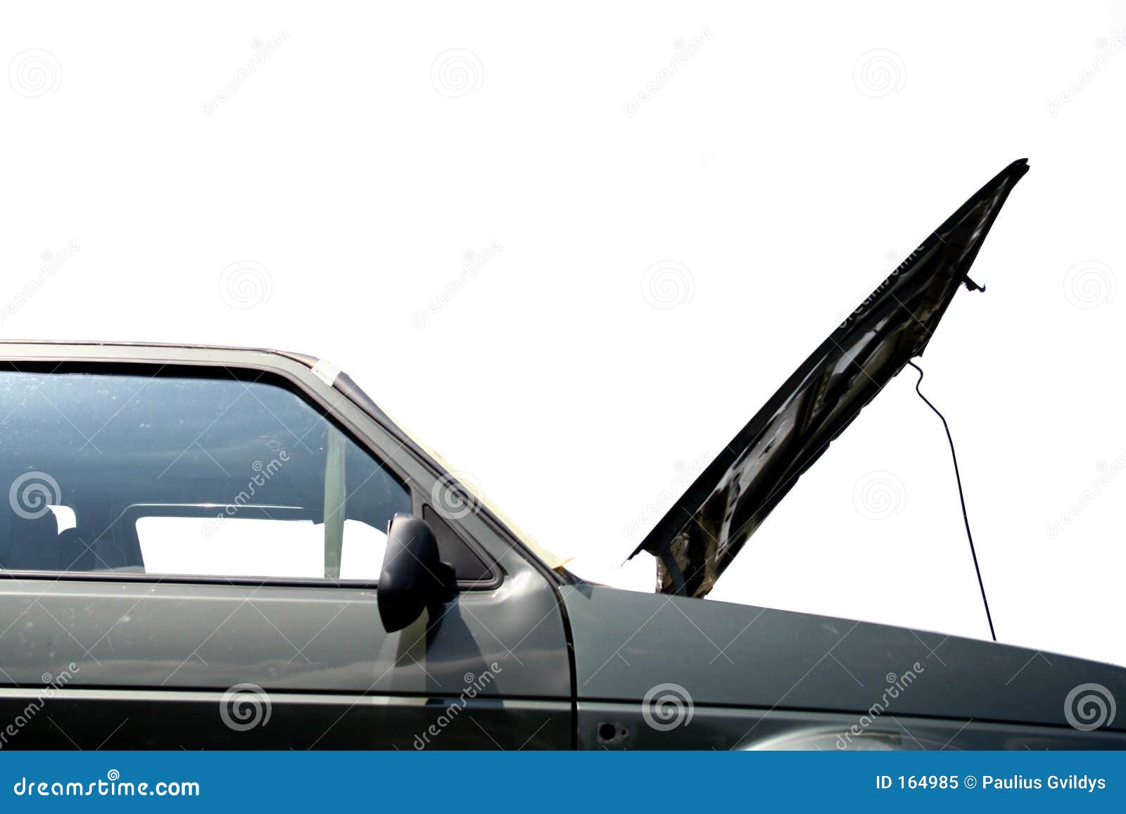 repairing car