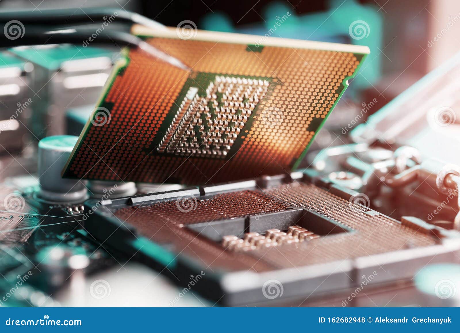 Replacing The Computer S Central Processor. Maintenance, Updating The