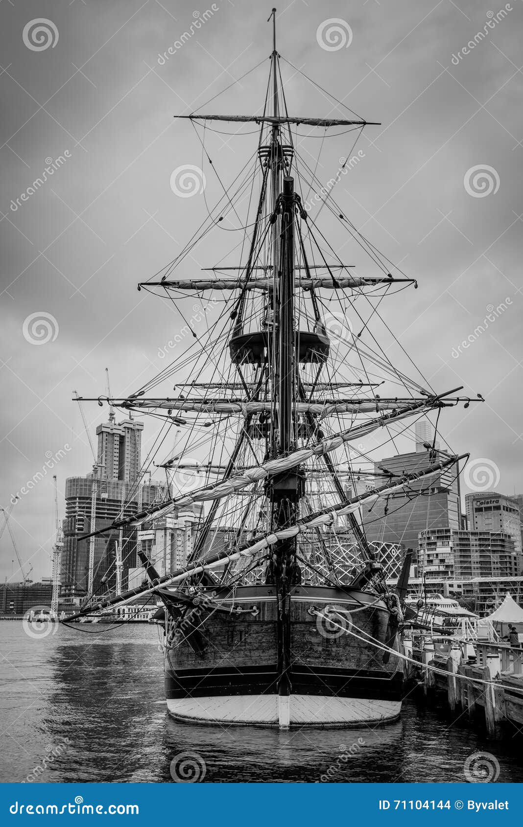 Replica Captain Cook Endeavour ship Boston England Limited edition 1994 photograph print The Endeavour Photograph