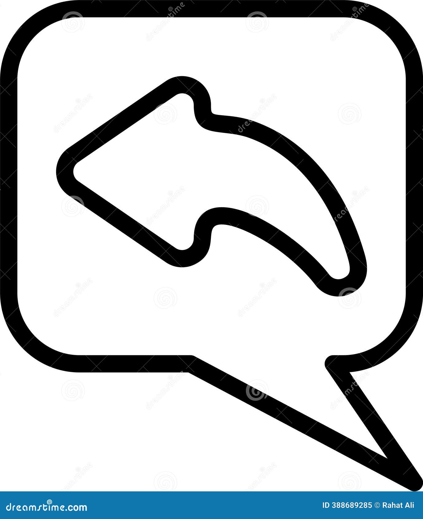 Reply all symbol Stock Vector Images - Alamy, image size:1378x1690