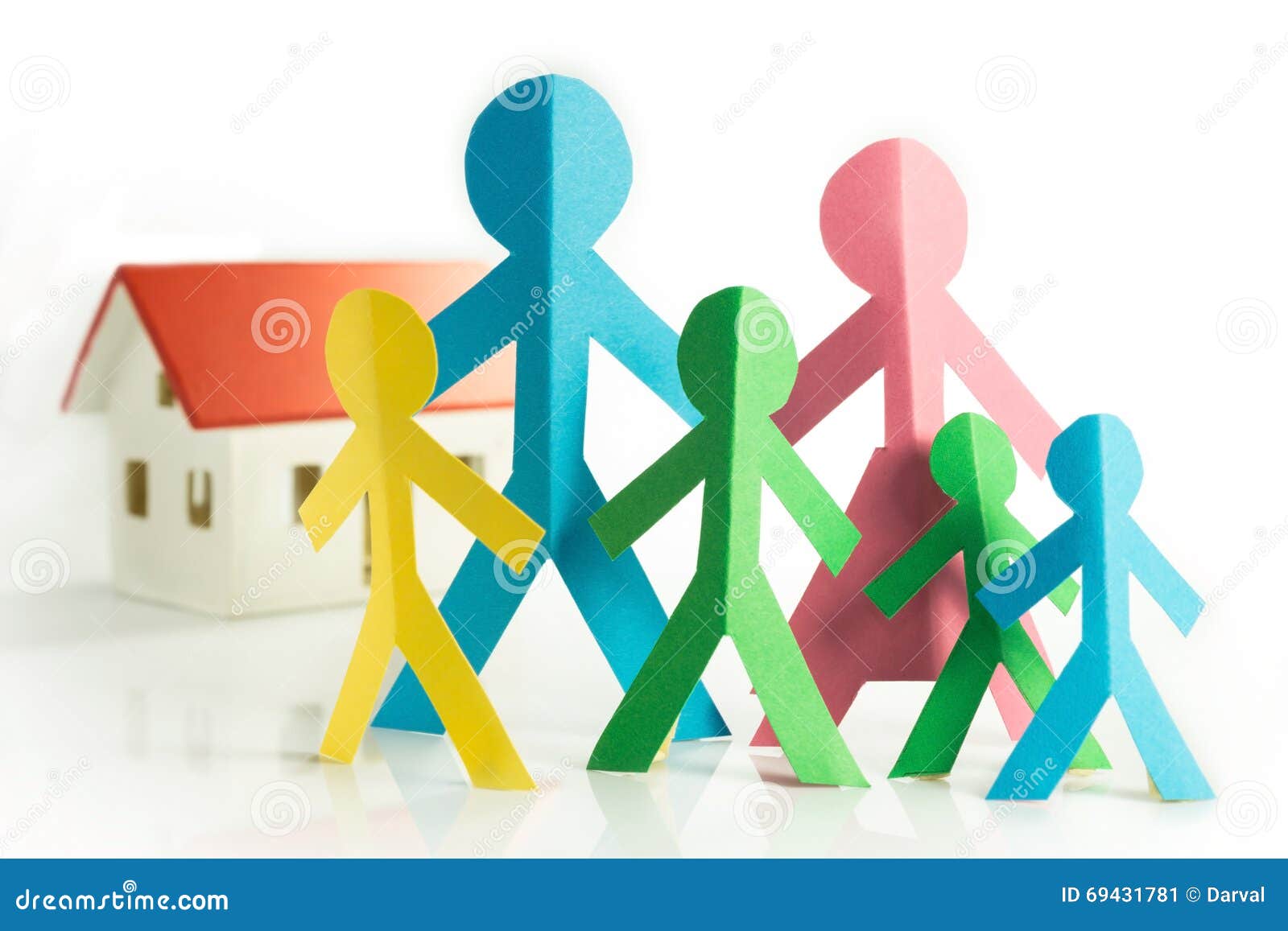 Representation Of The Family RoyaltyFree Stock Photo CartoonDealer