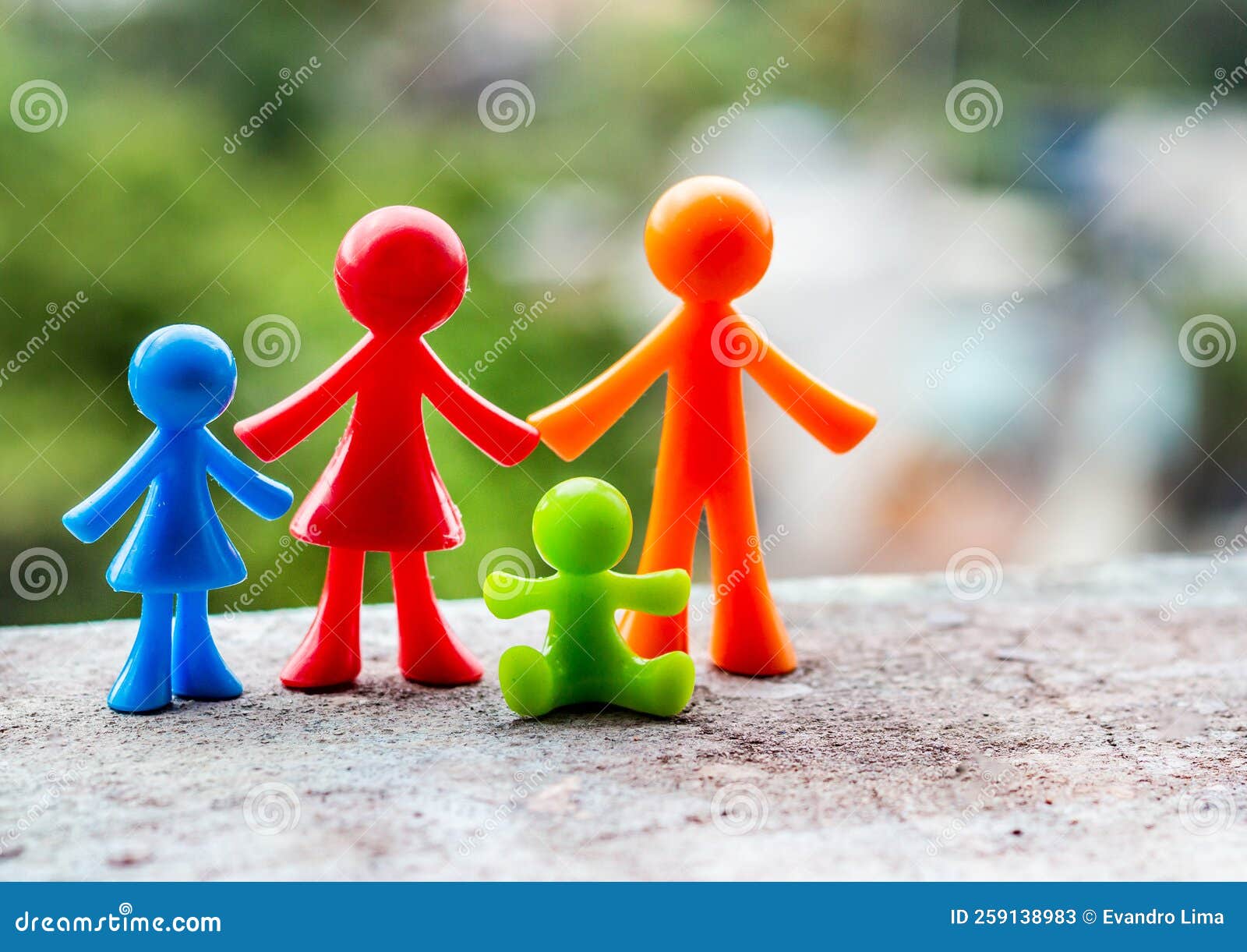 Representation Of The Family RoyaltyFree Stock Photo CartoonDealer