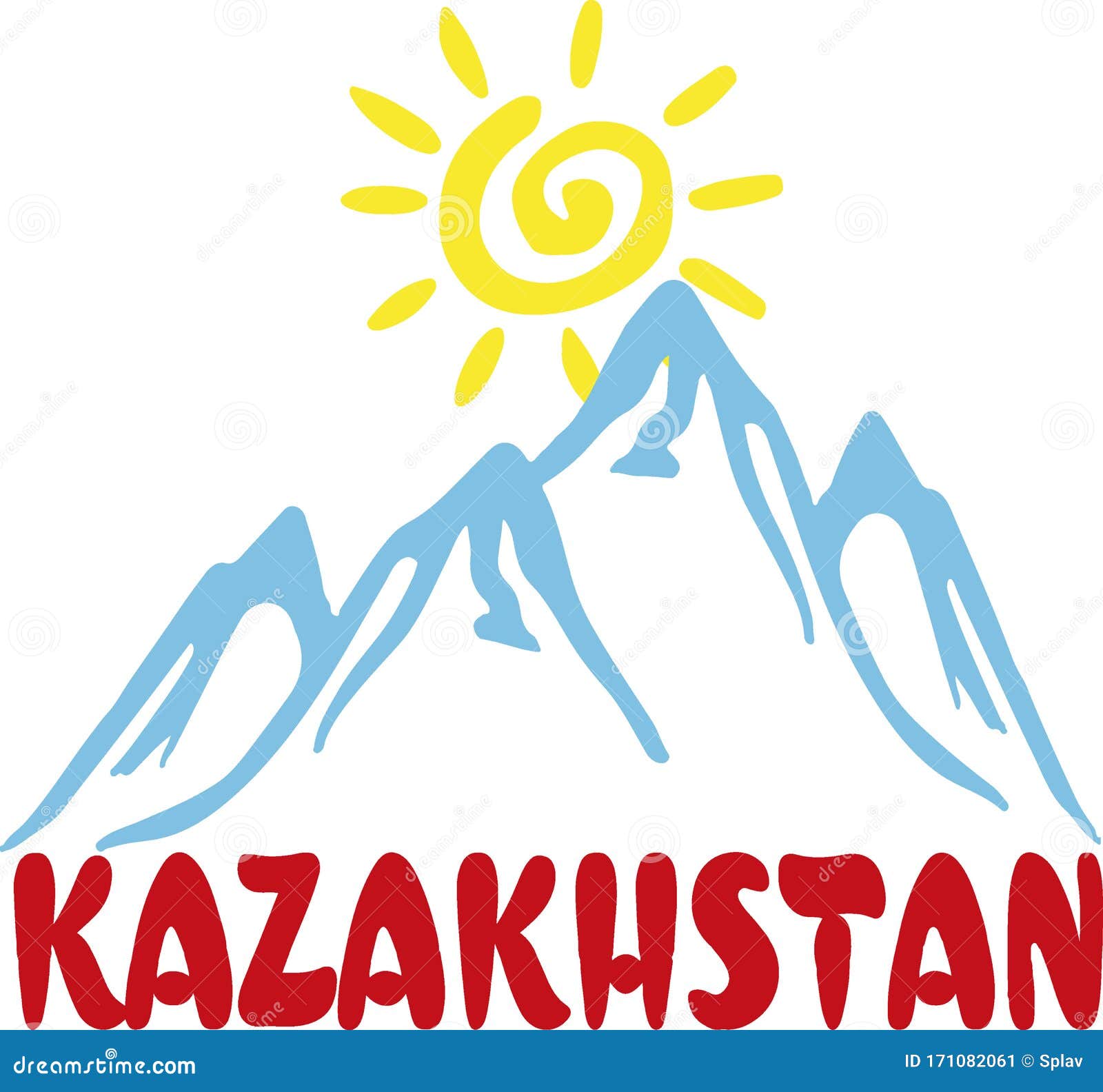 kazakhstan tourism logo