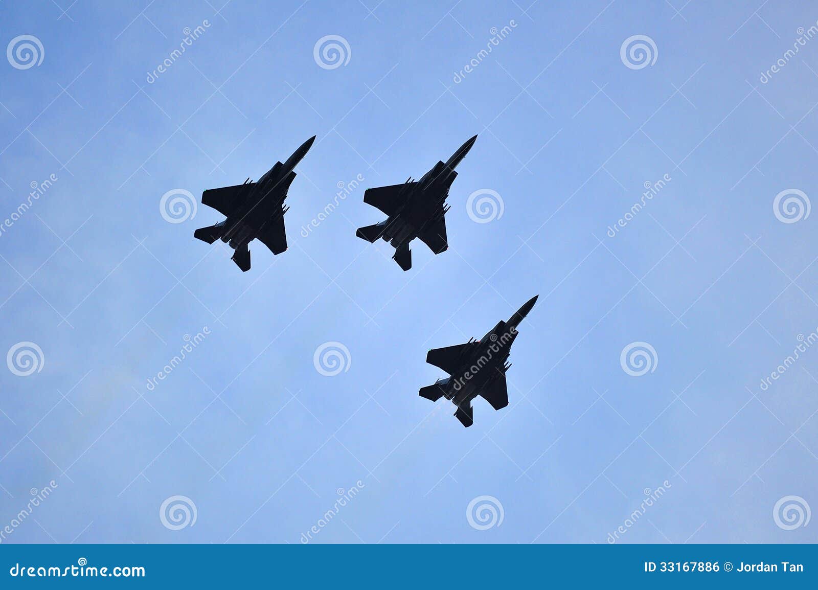Republic of Singapore Air Force F15-SG Performing a Flypast during ...