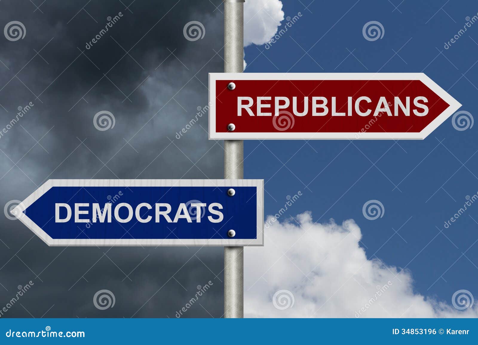 republicans versus democrats