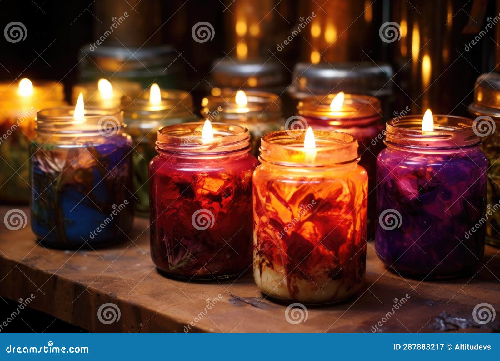 Repurposing Used Oil into Candles or Soap Stock Illustration