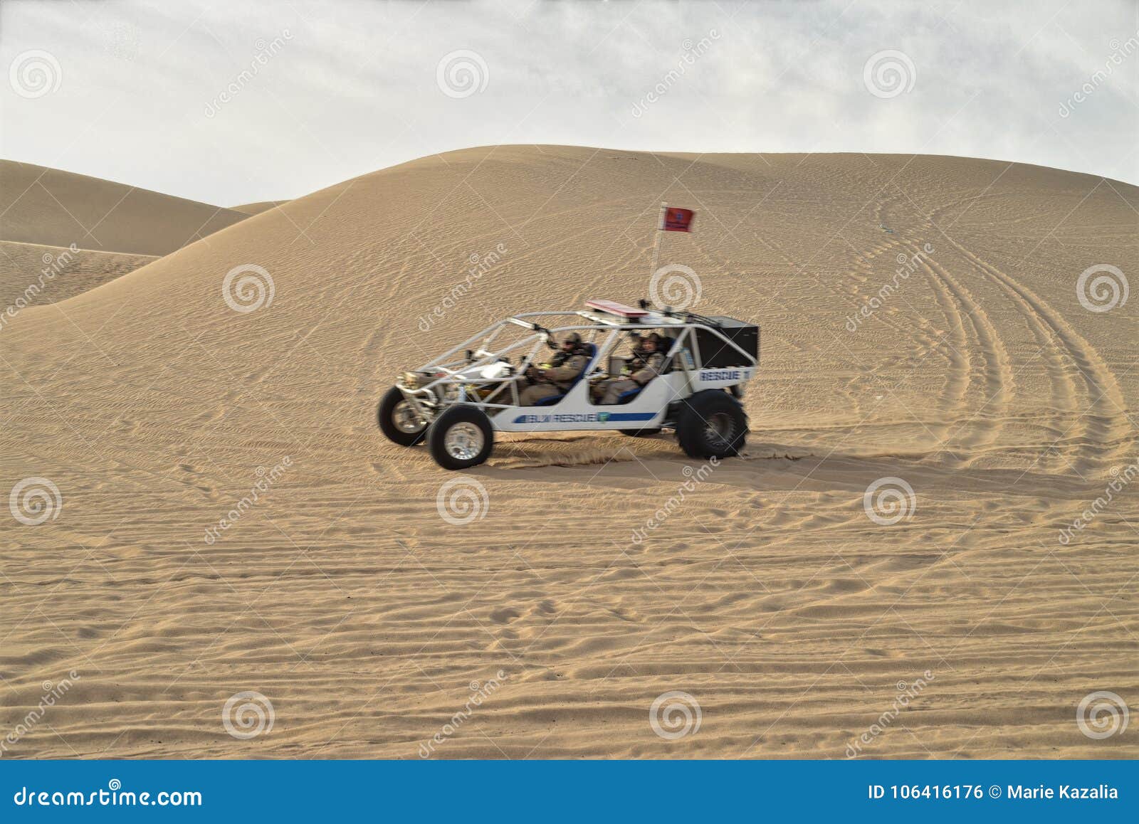 Rescue ATV in Dunes at Imperial Sand Dunes Editorial Photo Image of