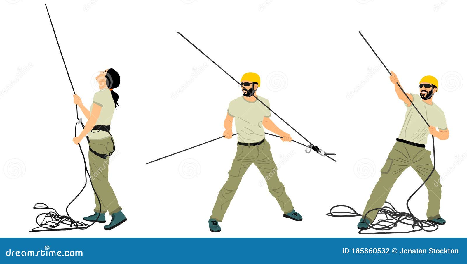 Rope Rescue Team Stock Illustrations – 265 Rope Rescue Team Stock  Illustrations, Vectors & Clipart - Dreamstime