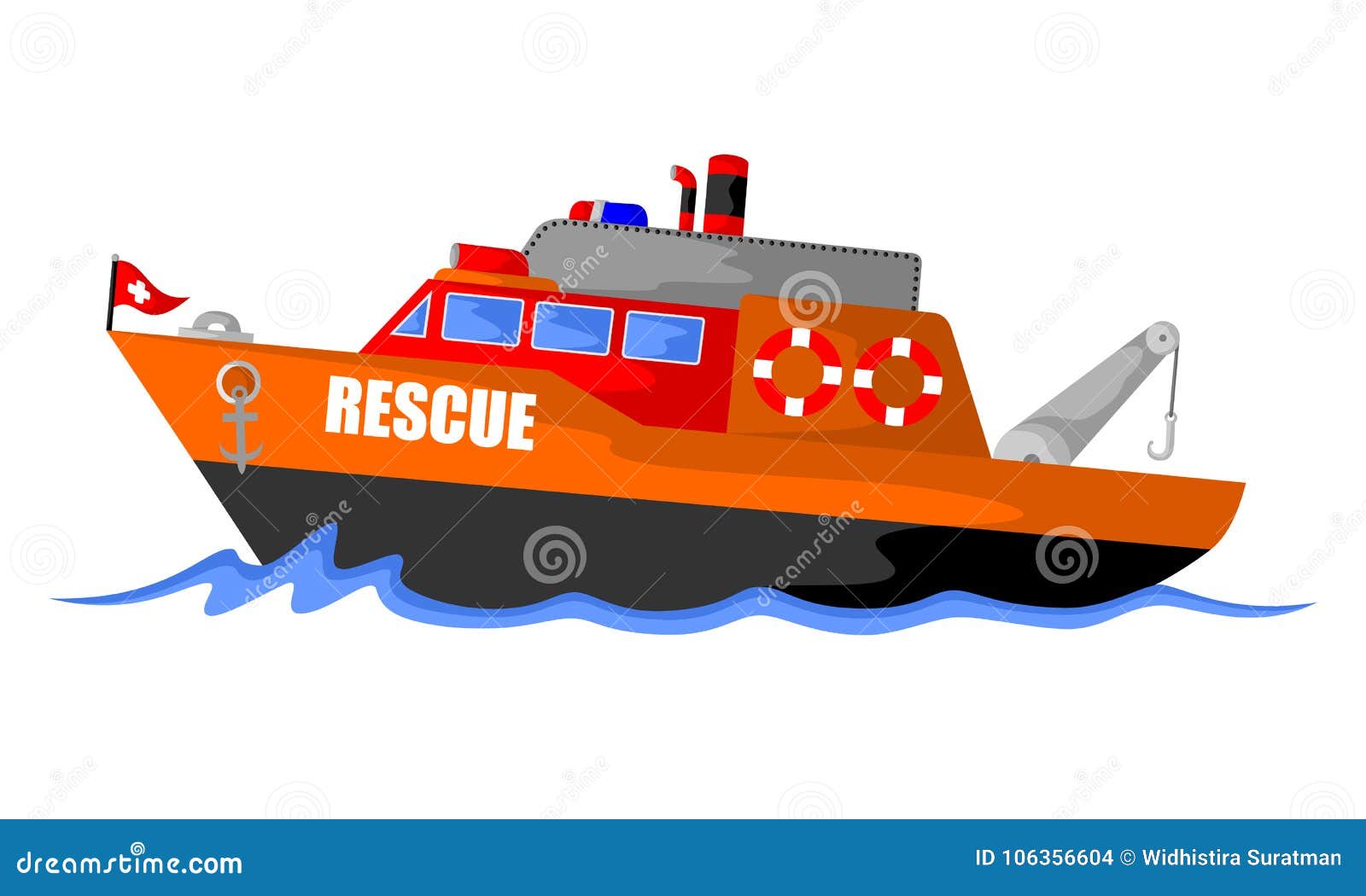 rescue patrol boat
