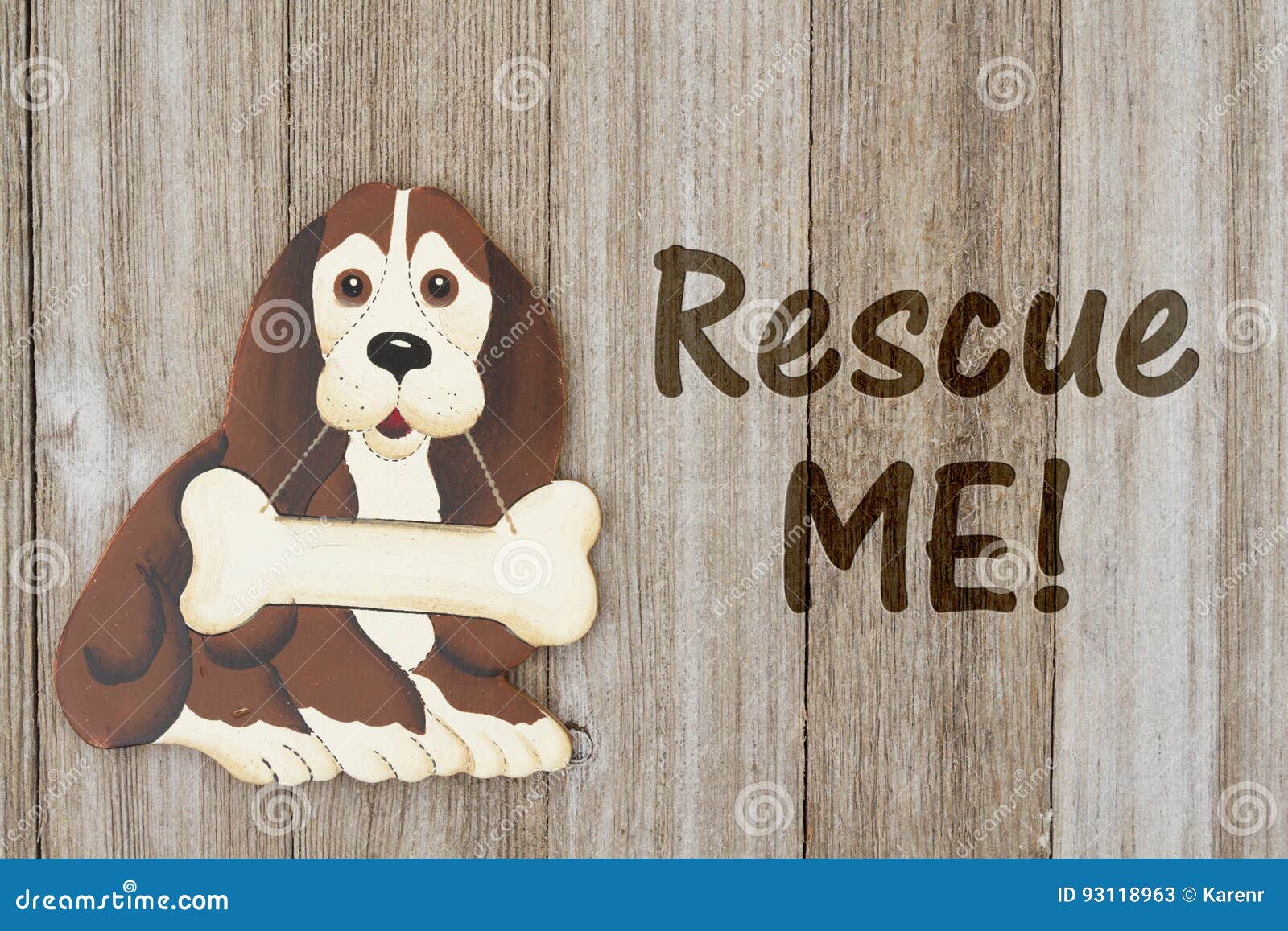 Adopt Me Cute Dog Sign Stock Vector (Royalty Free) 71763850