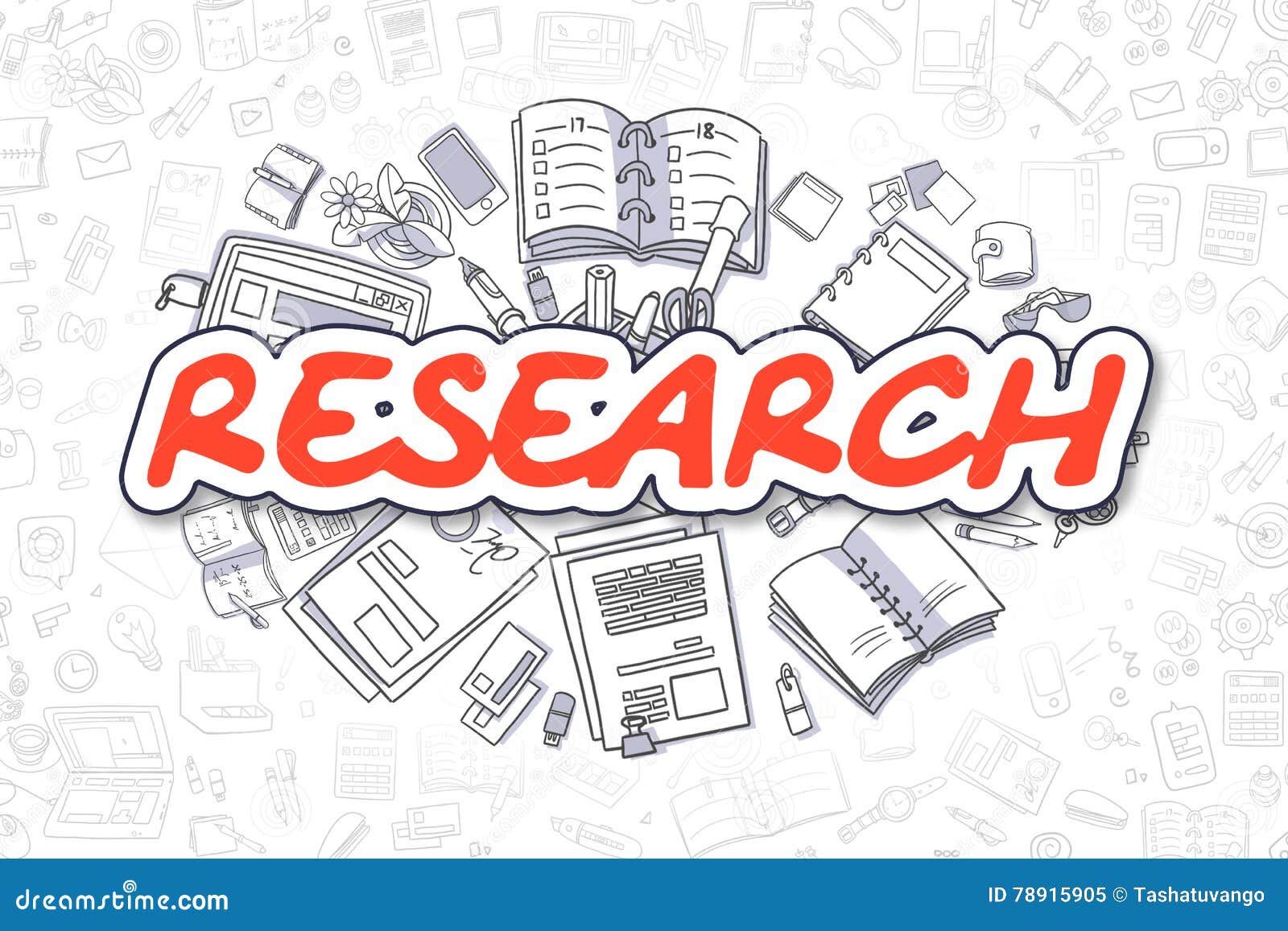 Research - Cartoon Red Inscription. Business Concept. Stock Illustration - Illustration of method, experiment: 78915905 Research - Cartoon Red Inscription. Business Concept. Stock Illustration - Illustration of method, experiment: 78915905
