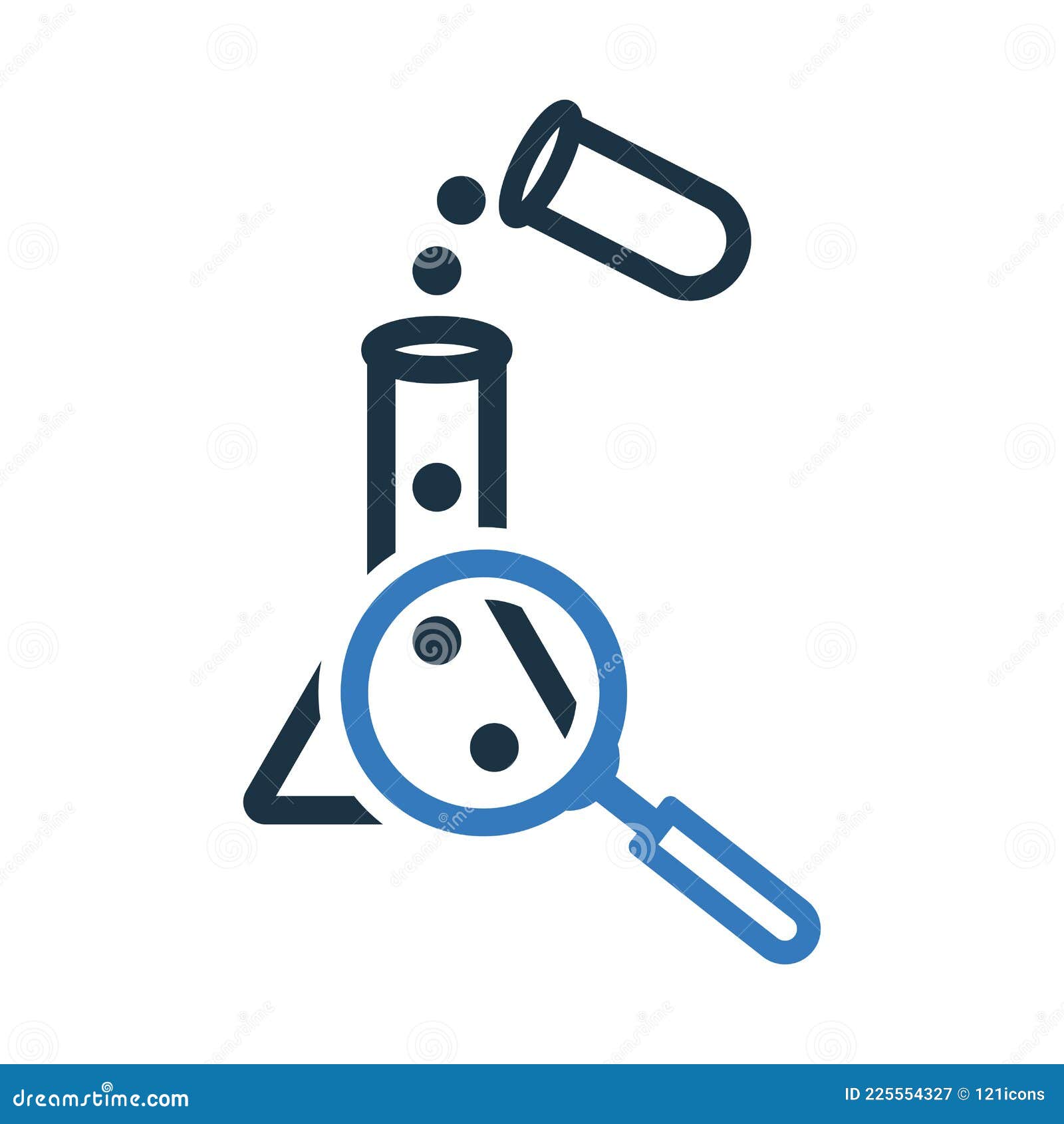 Research, Science, Laboratory Icon. Simple Editable Vector Design