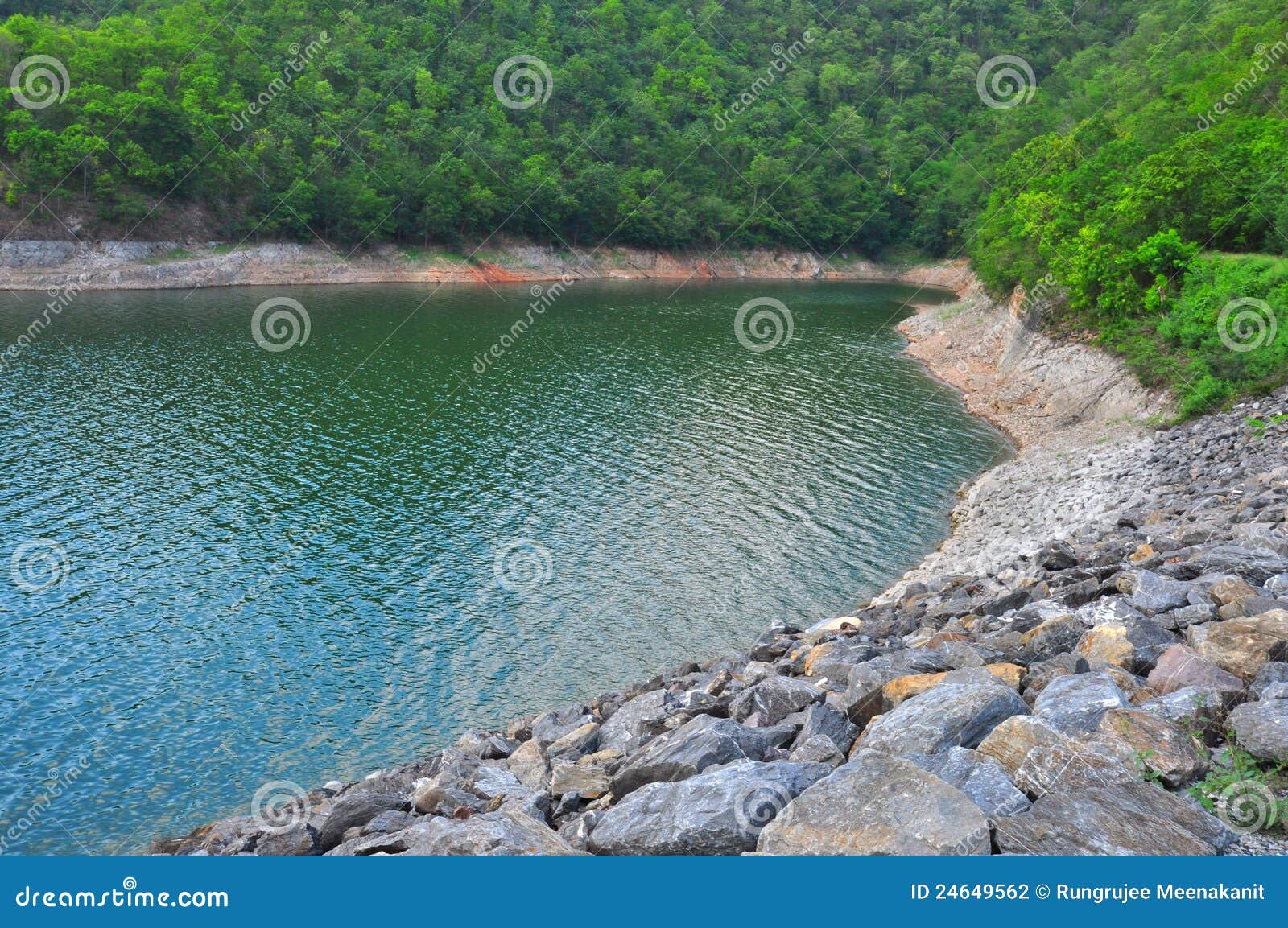 Reservoir stock photo. Image of asia, nature, stone, beautiful 24649562