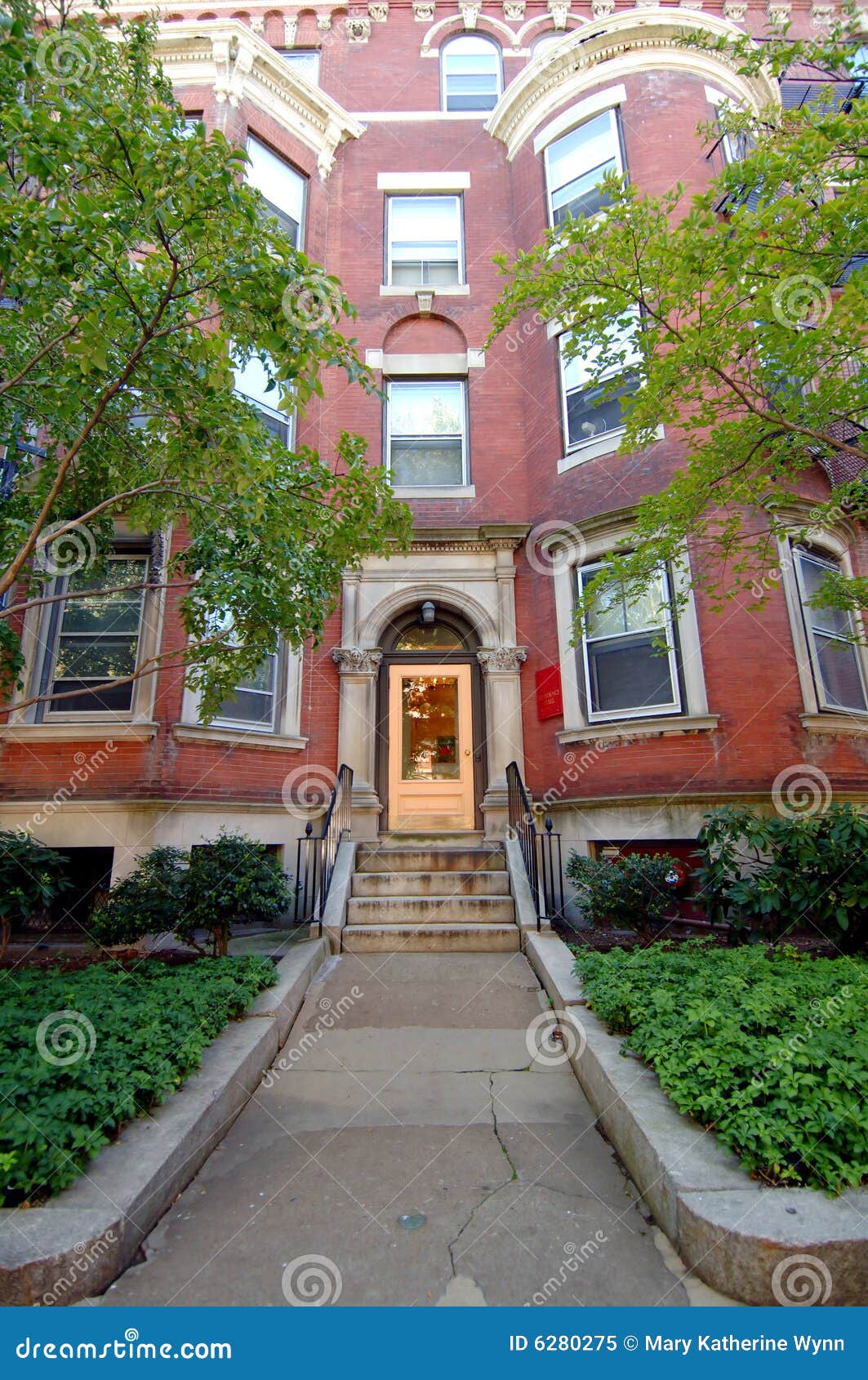 residence entrance at boston university