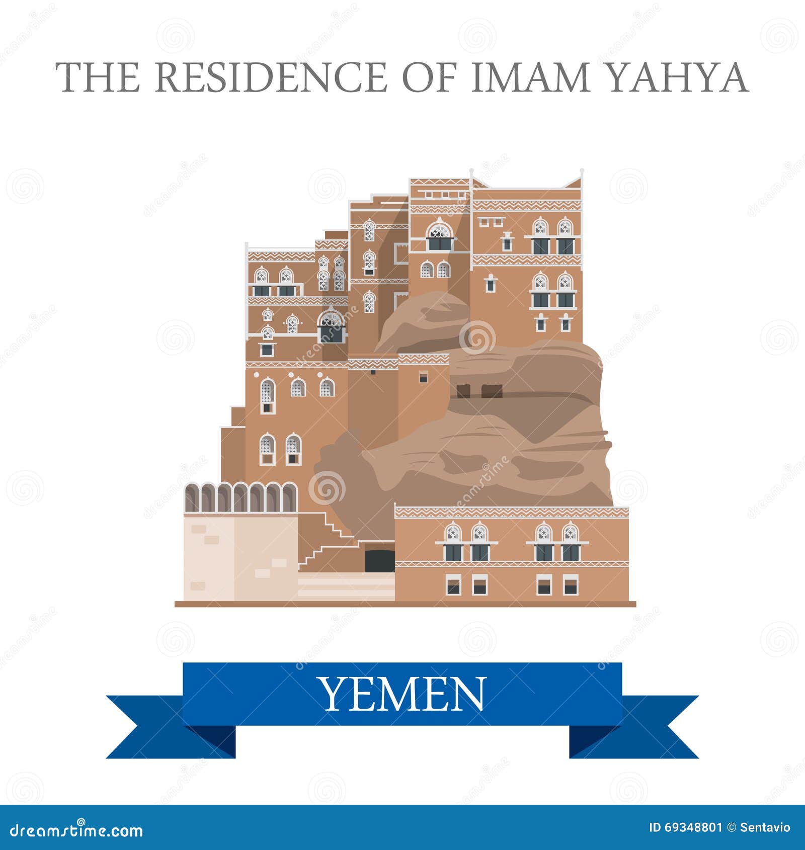 residence of imam yahya yemen attraction travel sightseeing