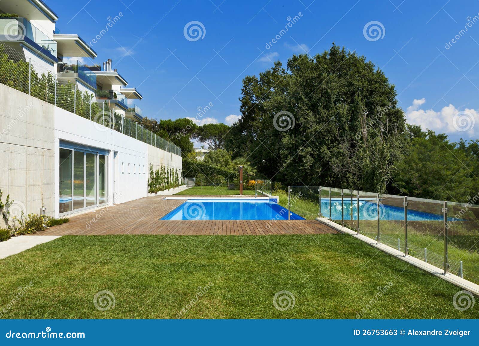 Residence with Swimming Pool Stock Image Image of luxury, comfortable 26753663