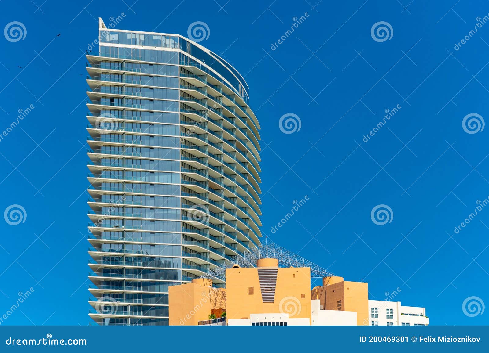 Residences By Armani Casa Sunny Isles Beach Fl Condominium Stock Image