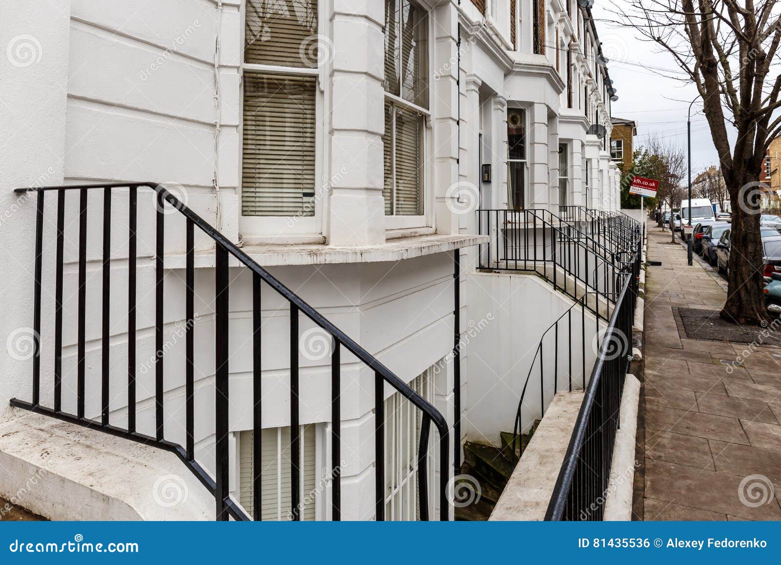 Residential Area in Hammersmith Editorial Photo Image of england