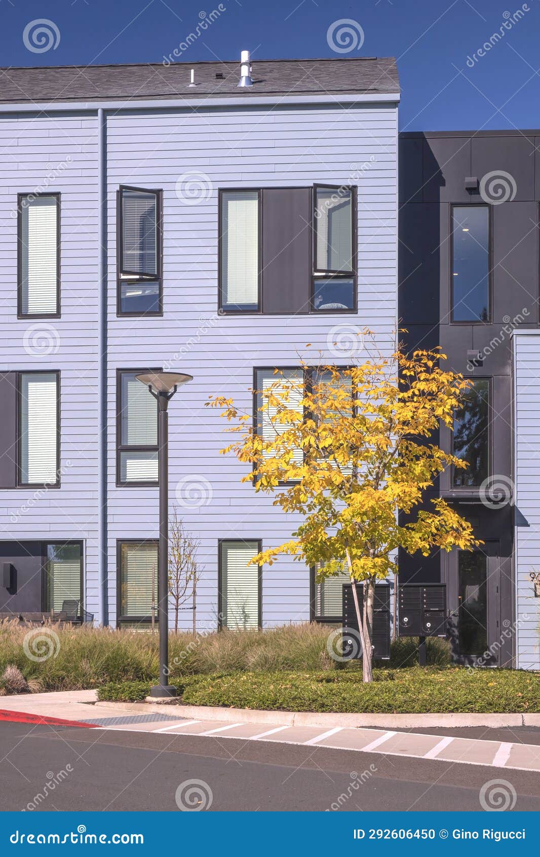 Residential Building in Gresham Oregon Stock Photo Image of light