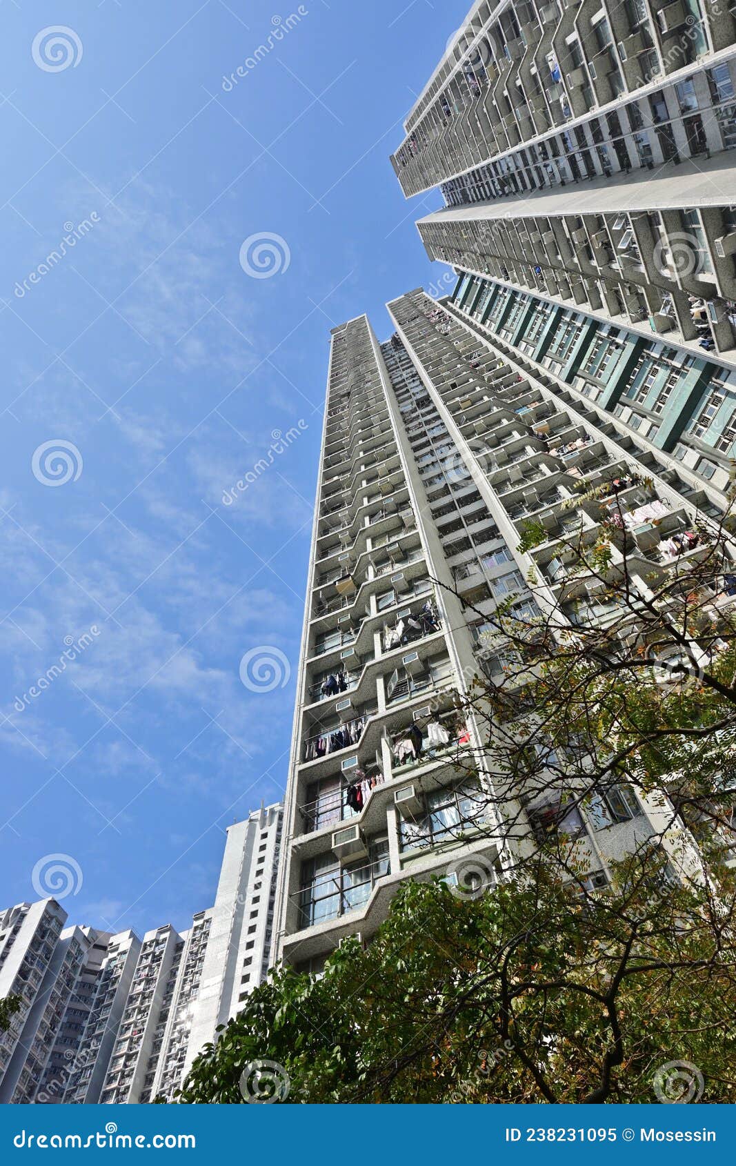 residential urban city skyscrapper