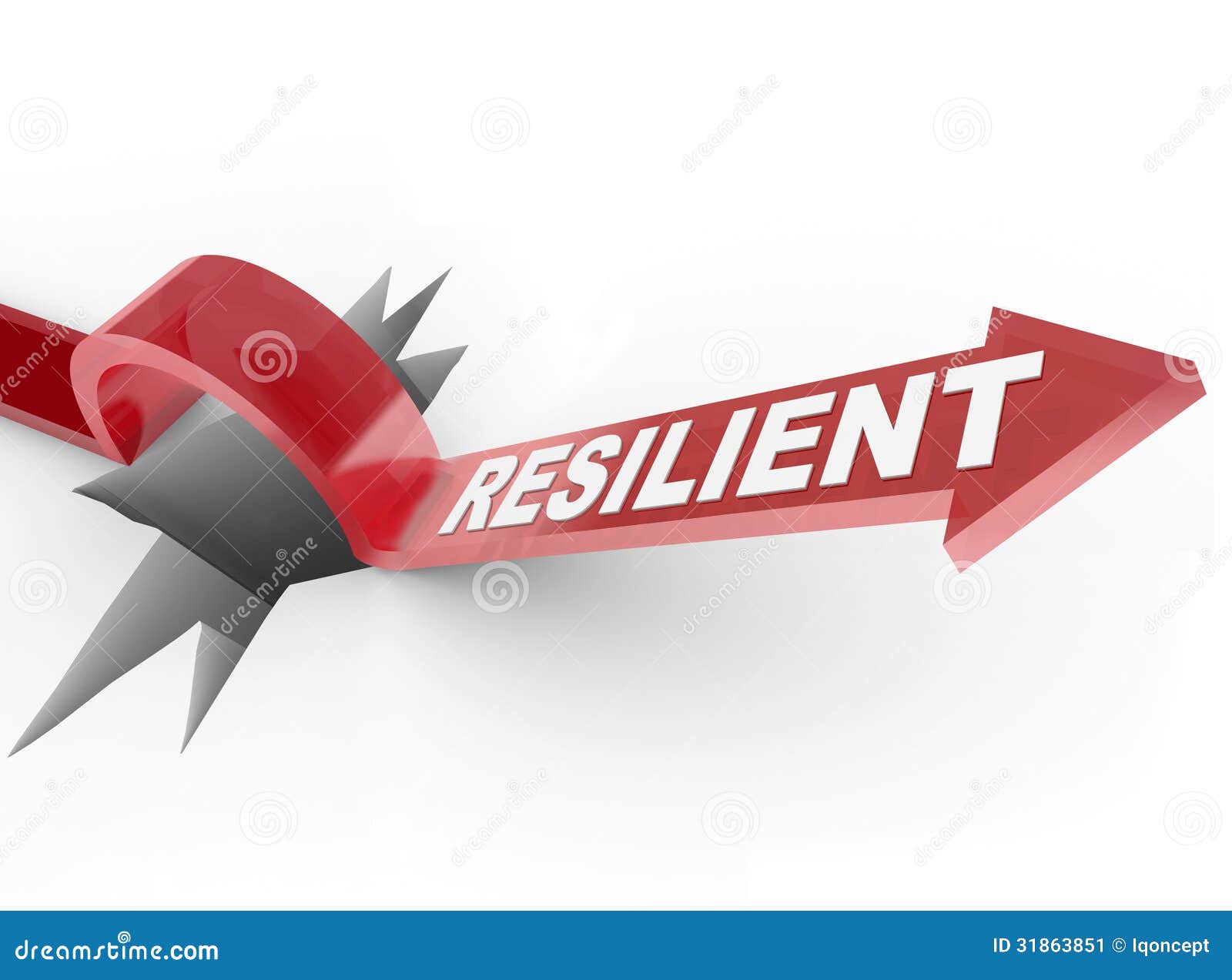 resilient - rising to challenge and overcoming a problem