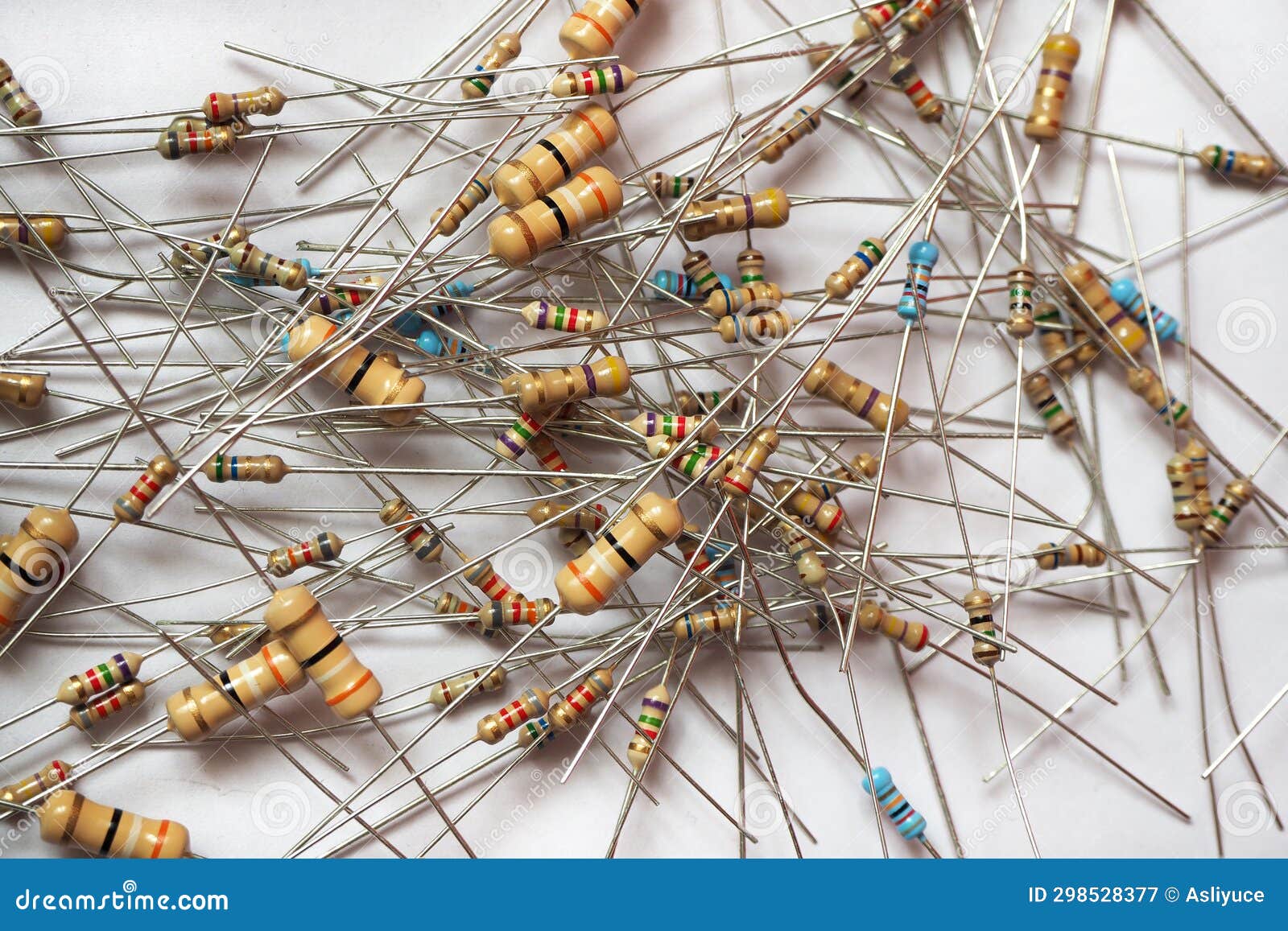 Resistors for Electrical Works Stock Image Image of electrical, color