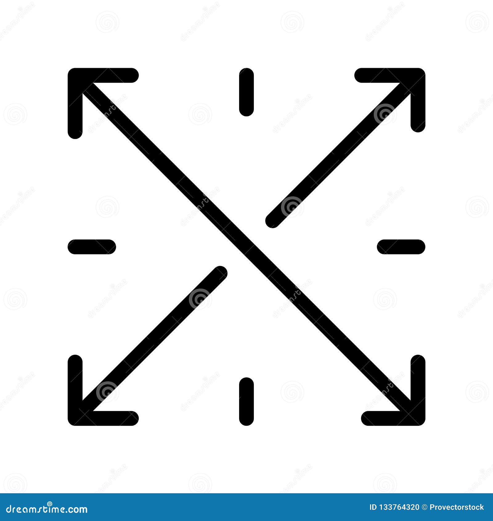 Download Resize Icon Vector Sign And Symbol Isolated On White ...