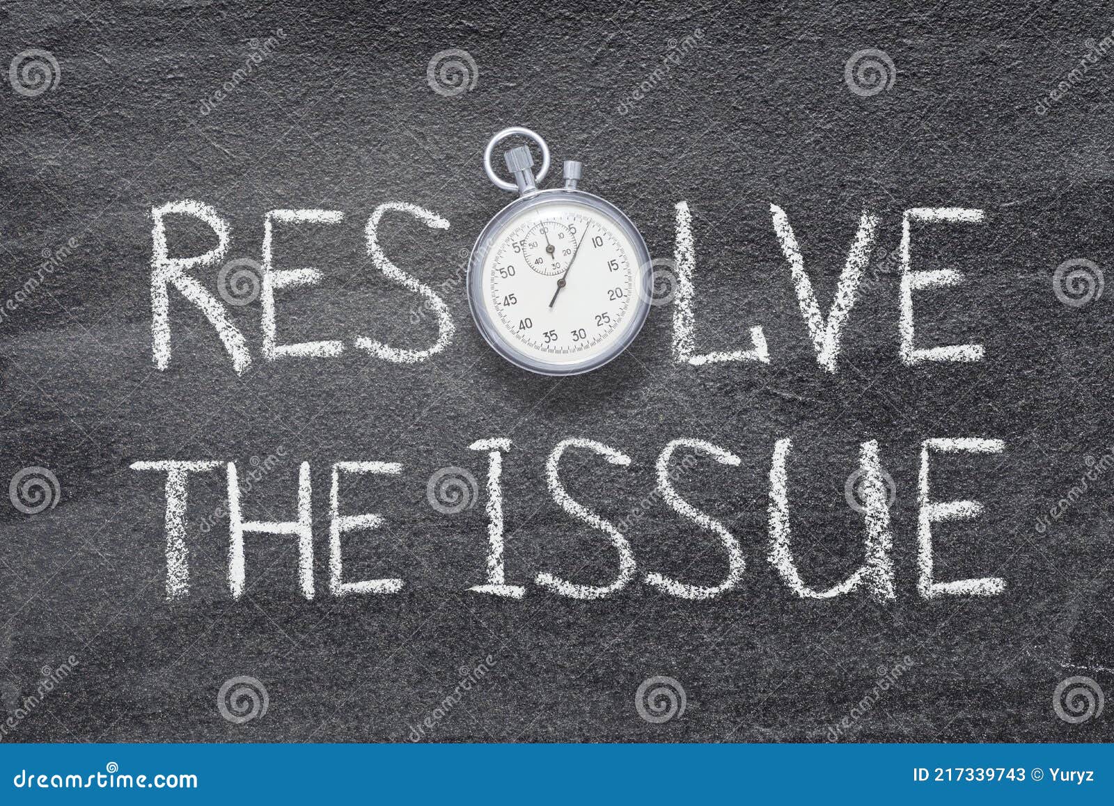 resolve the issue watch