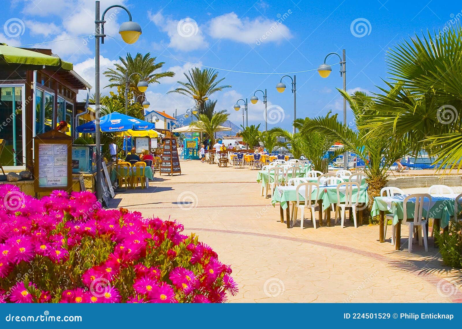 Resort of Latchi Cyprus editorial stock image. Image of cyprus 224501529