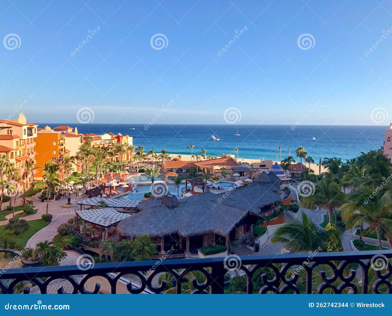Resort Town Cabo San Lucas in Mexico Stock Photo - Image of vacation