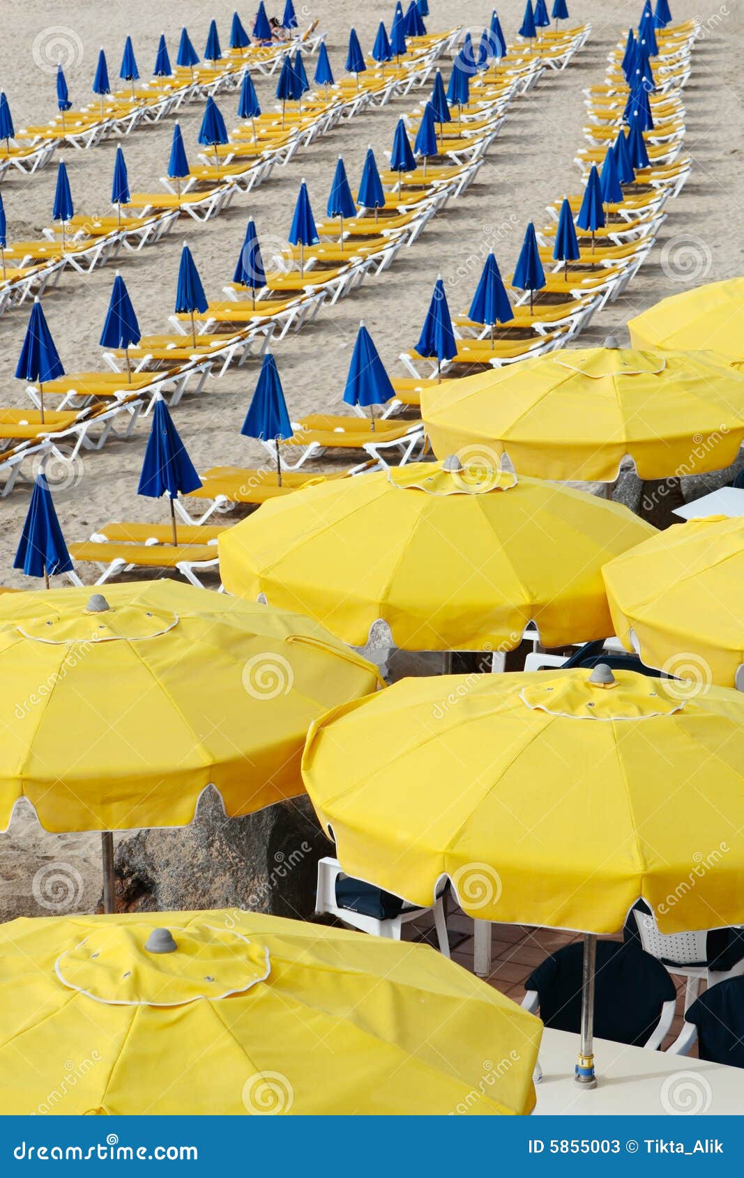 Resort Waiting for Tourists Stock Image - Image of beach, resort: 5855003