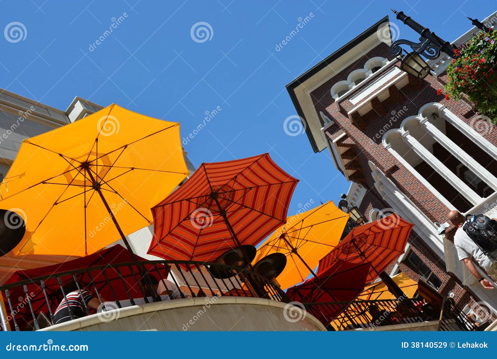 Restaurant Along the Rodeo Drive Editorial Stock Image Image of road