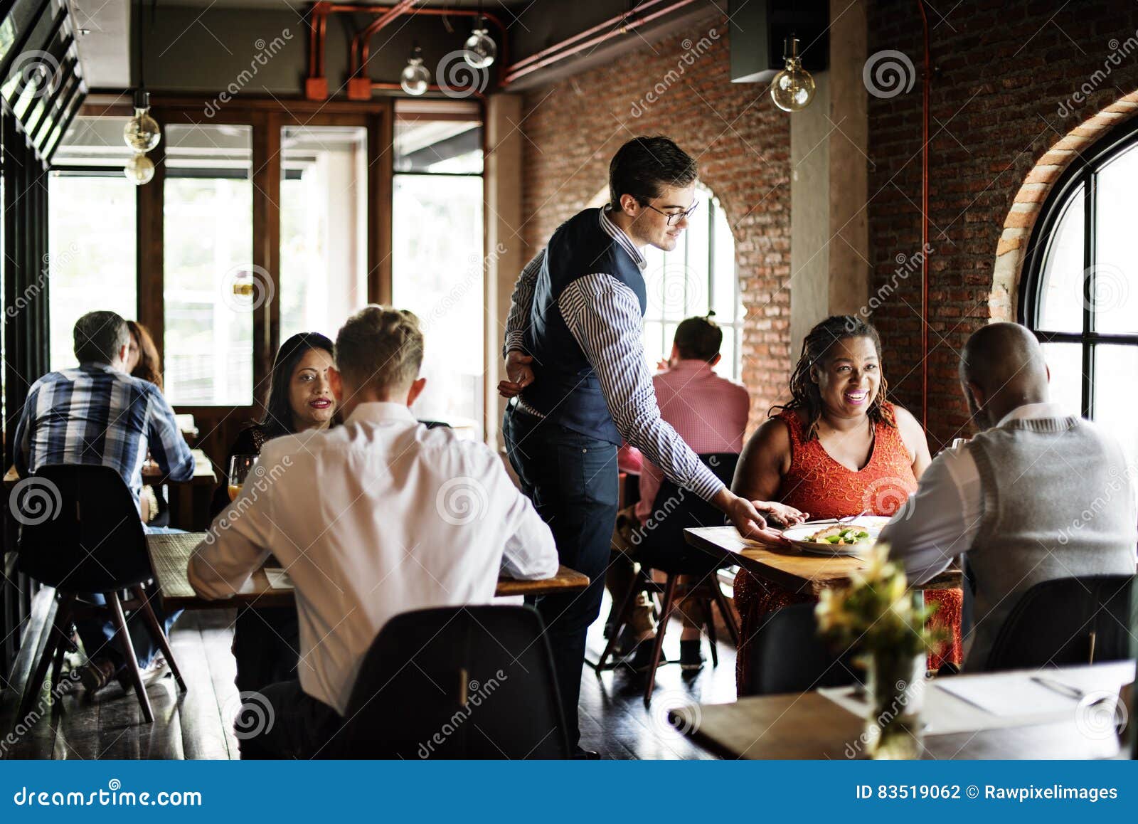 restaurant chilling out classy lifestyle reserved concept