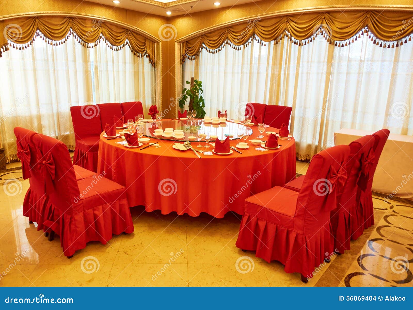 Dining room stock photo. Image of inside, dinner, table 56069404