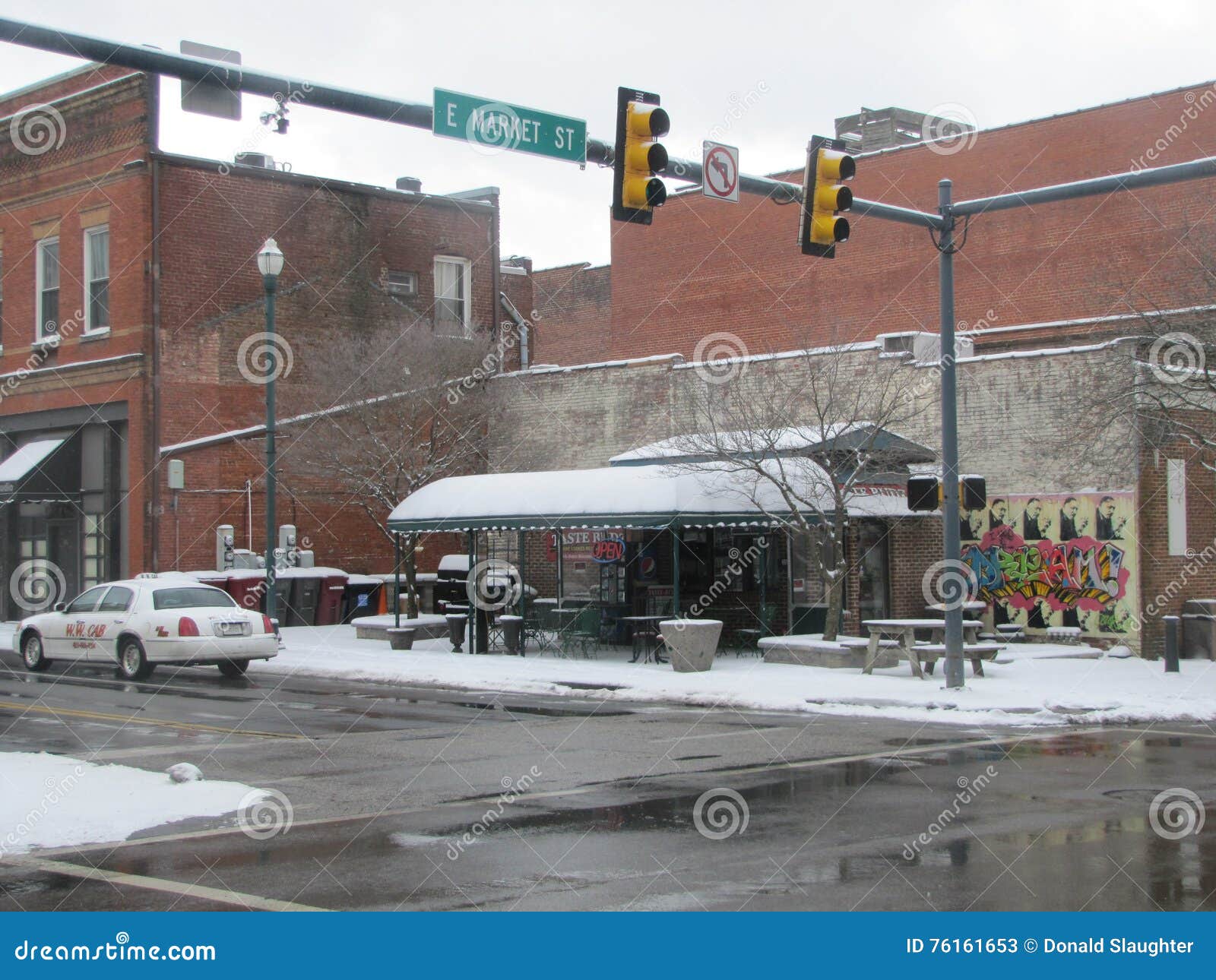 Restaurant in Downtown editorial stock photo. Image of restaurant