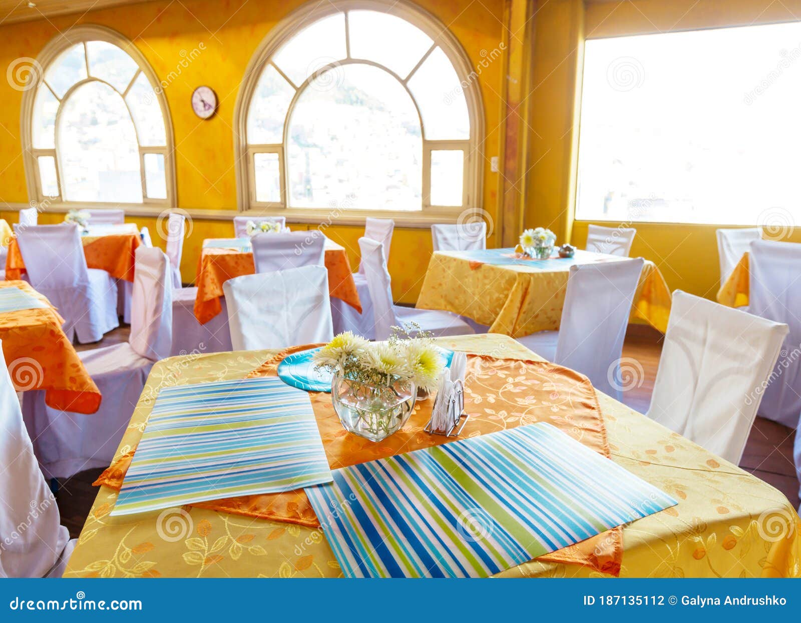 Restaurant stock photo. Image of modern, cafe, dinner - 187135112