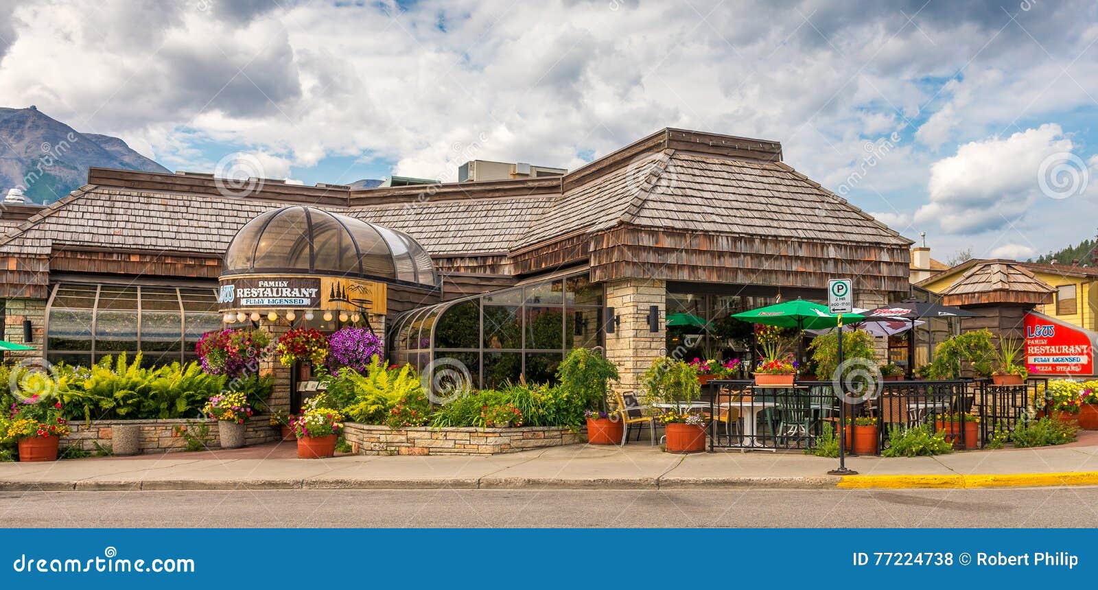 Restaurant Jasper National Park Editorial Stock Photo Image of jasper