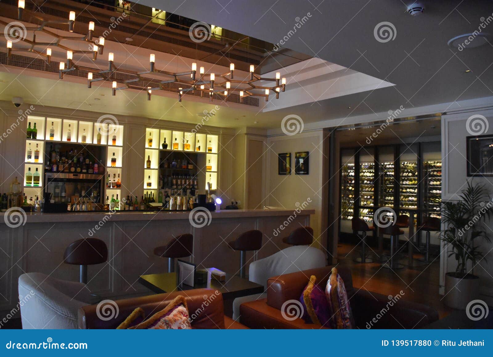 Restaurant at Palazzo Versace in Dubai, UAE Editorial Image Image of